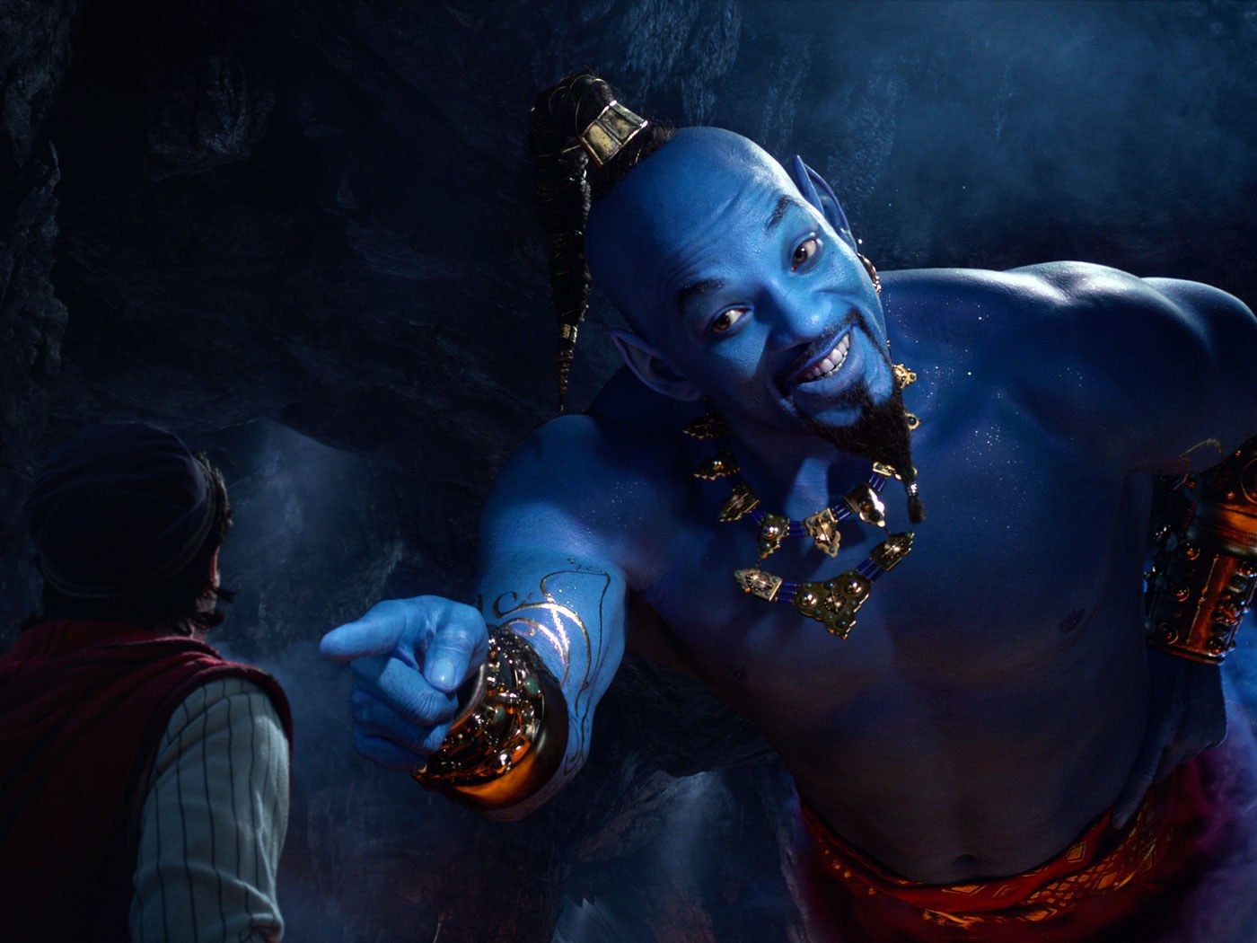 Will Smith As Genie In Aladdin Movie Wallpapers