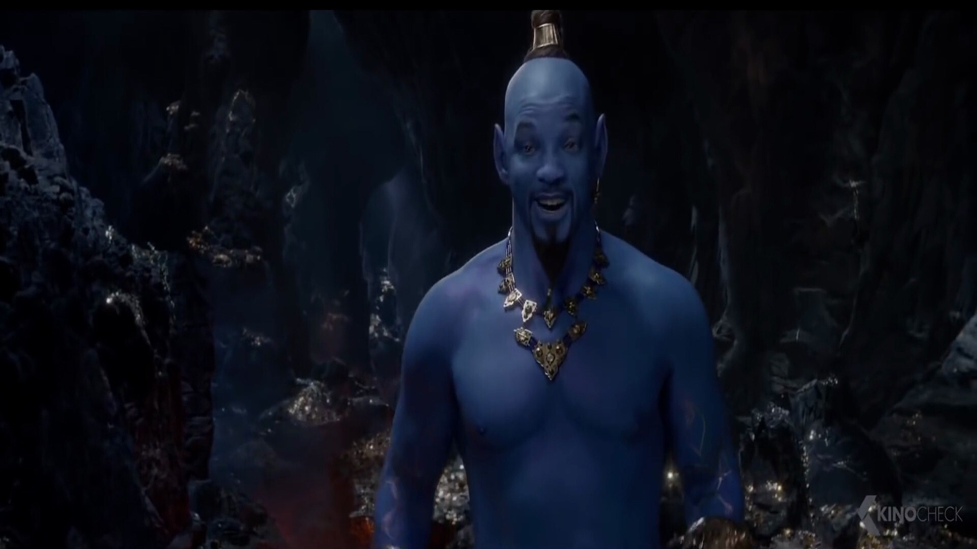 Will Smith As Genie In Aladdin Movie Wallpapers