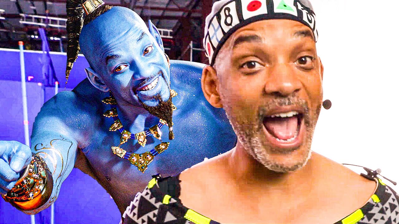 Will Smith As Genie In Aladdin Movie Wallpapers