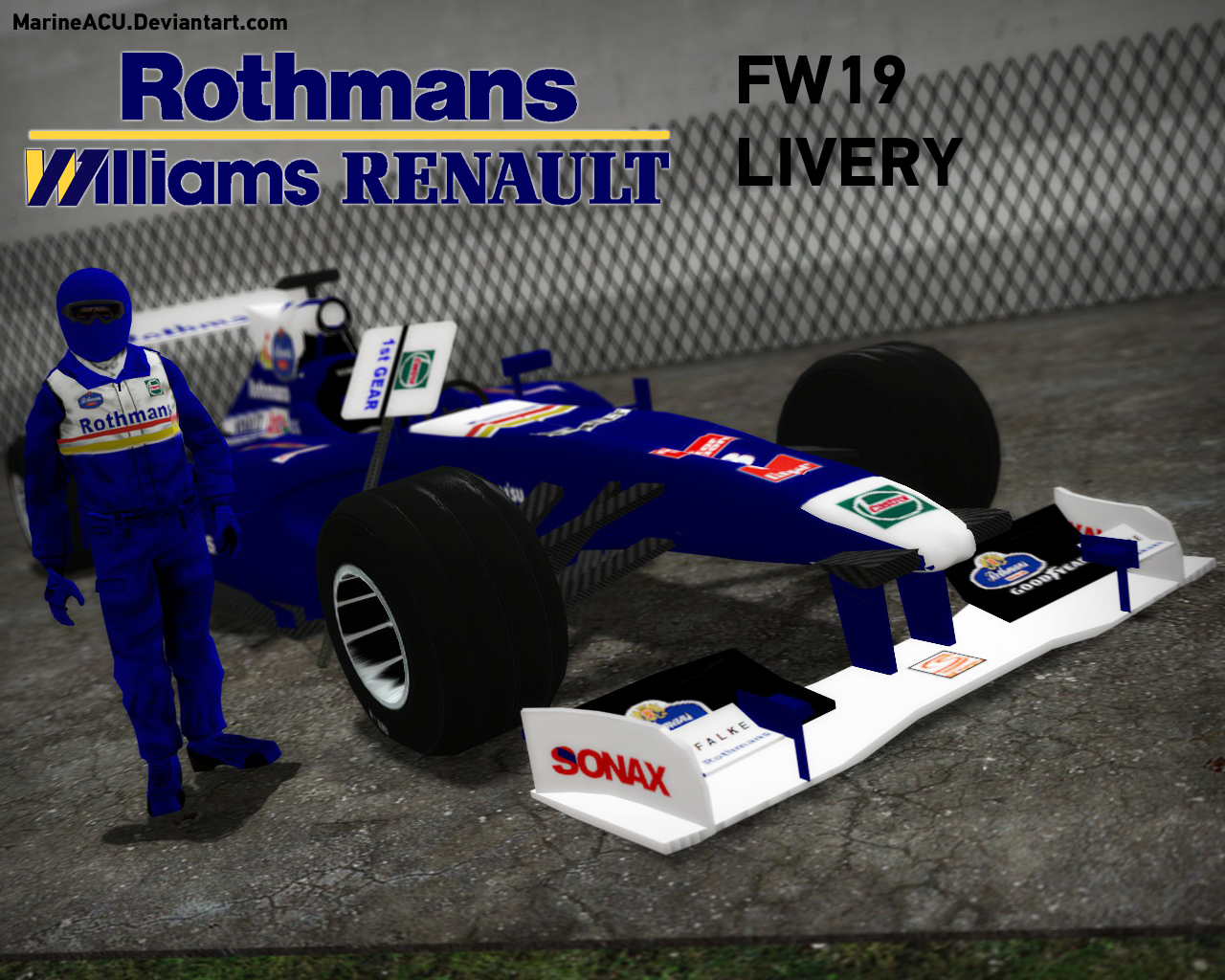 Williams Fw19 Wallpapers