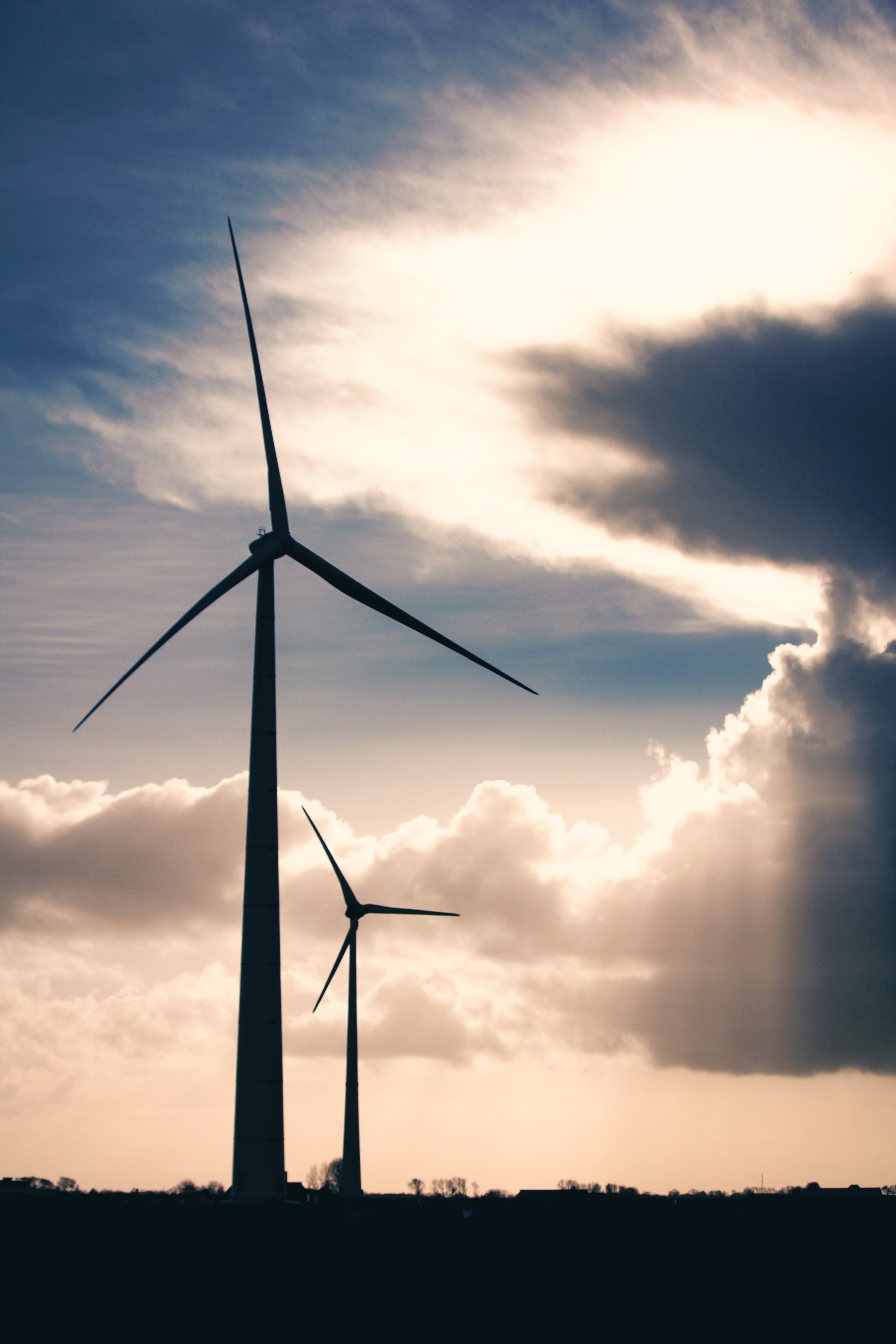 Wind Turbine 4K Photography Wallpapers