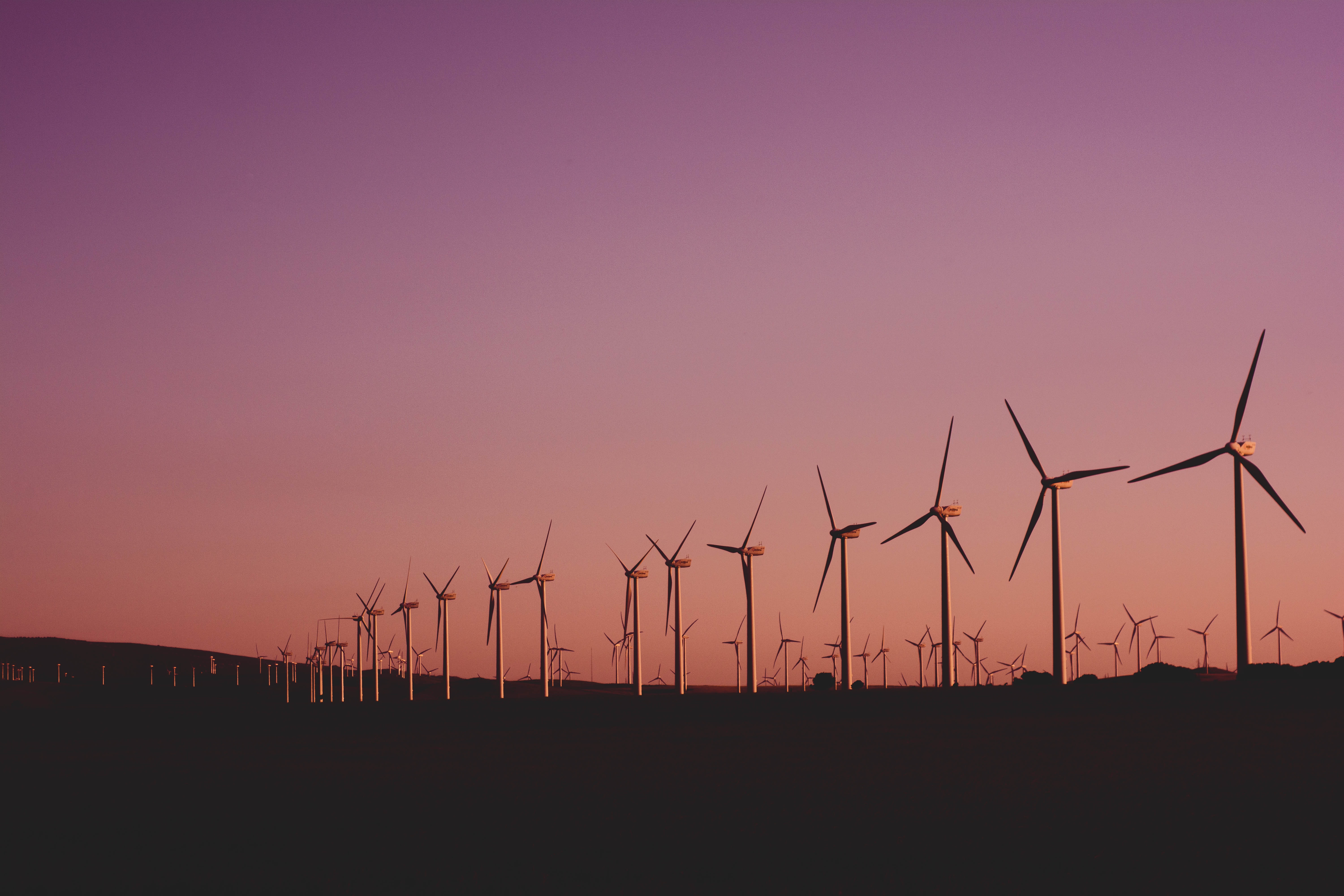 Wind Turbine 4K Photography Wallpapers