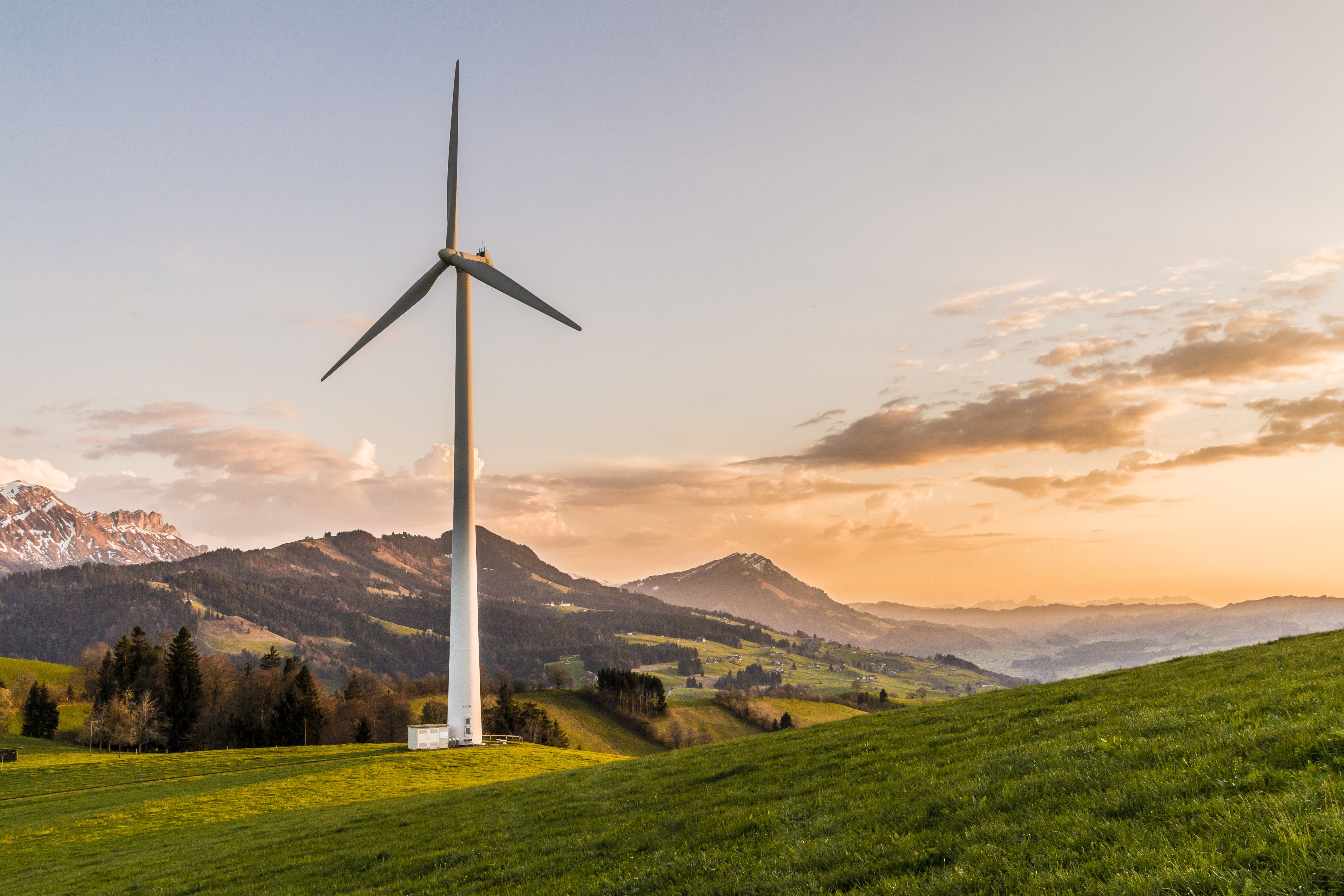 Wind Turbine 4K Photography Wallpapers