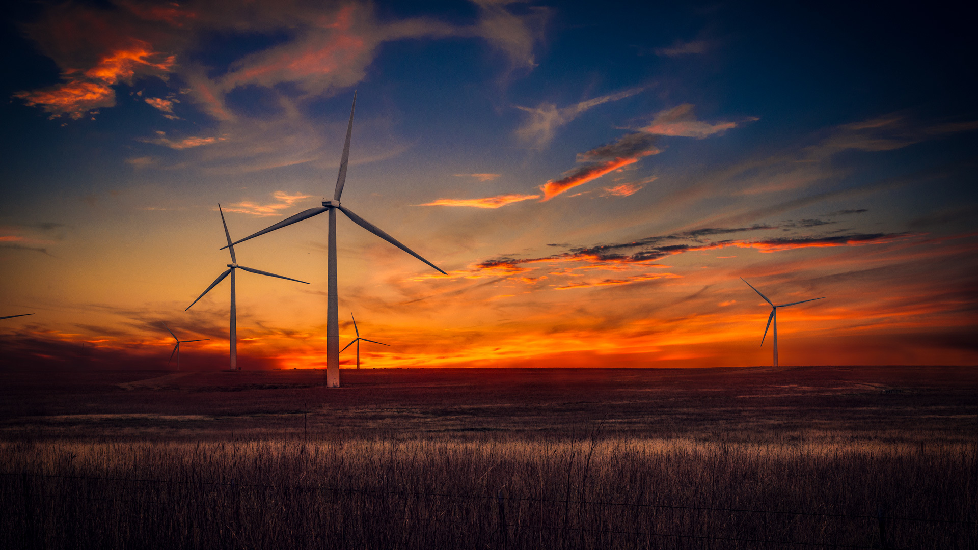 Wind Turbine 4K Photography Wallpapers