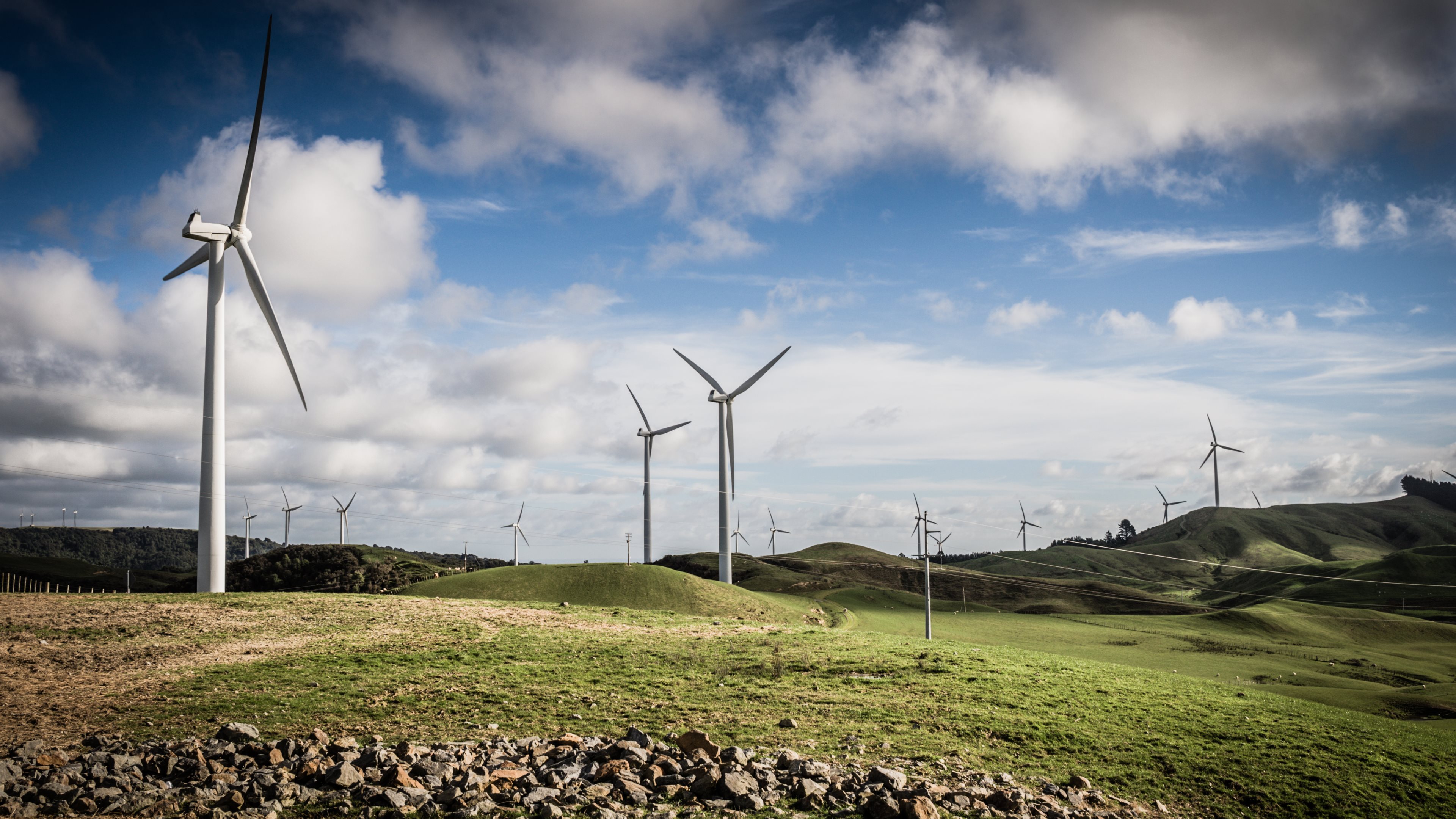 Wind Turbine 4K Photography Wallpapers