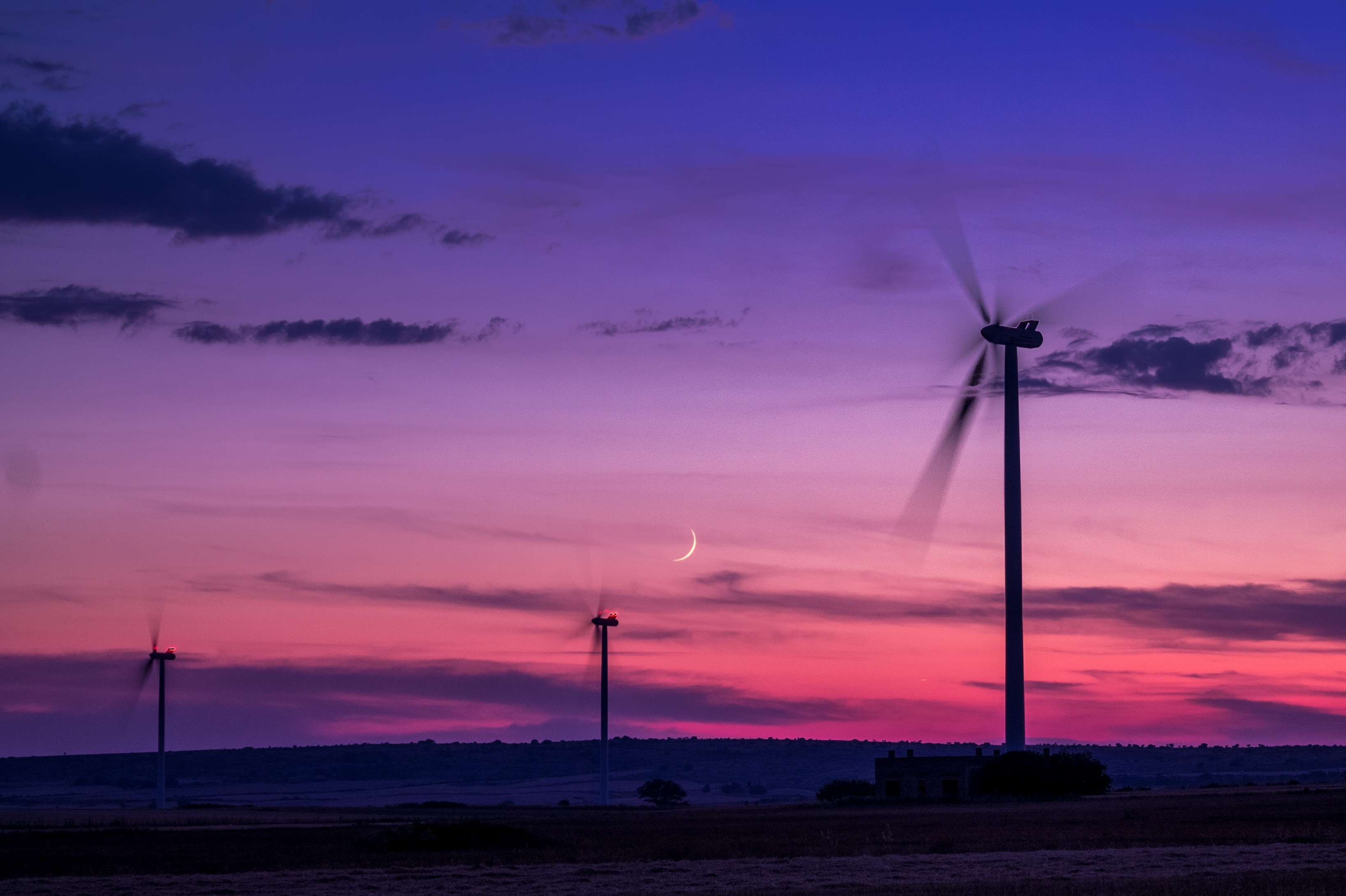 Wind Turbine 4K Photography Wallpapers