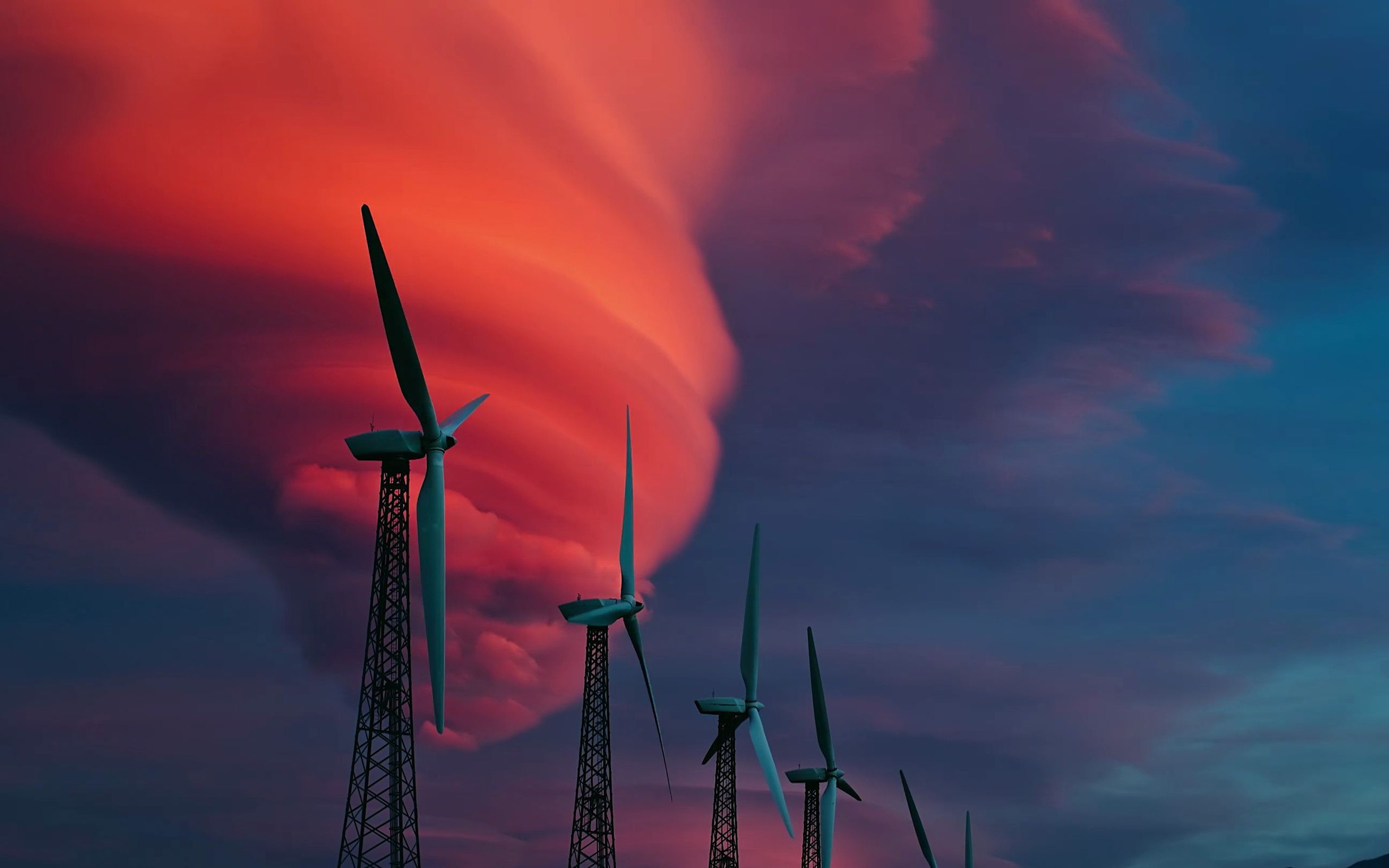 Wind Turbine 4K Photography Wallpapers