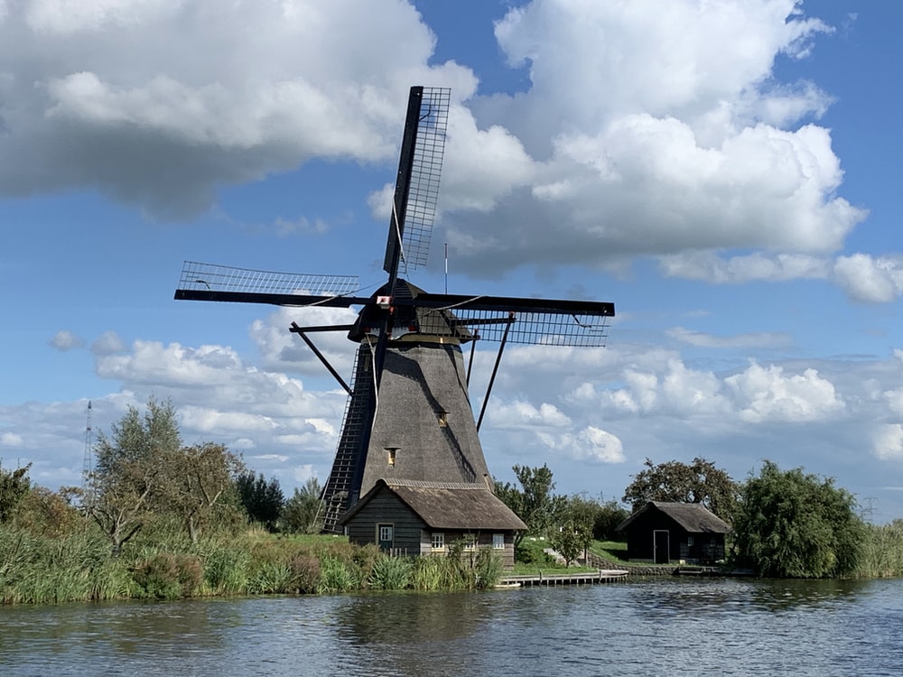 Windmill Fogy Netherlands Wallpapers