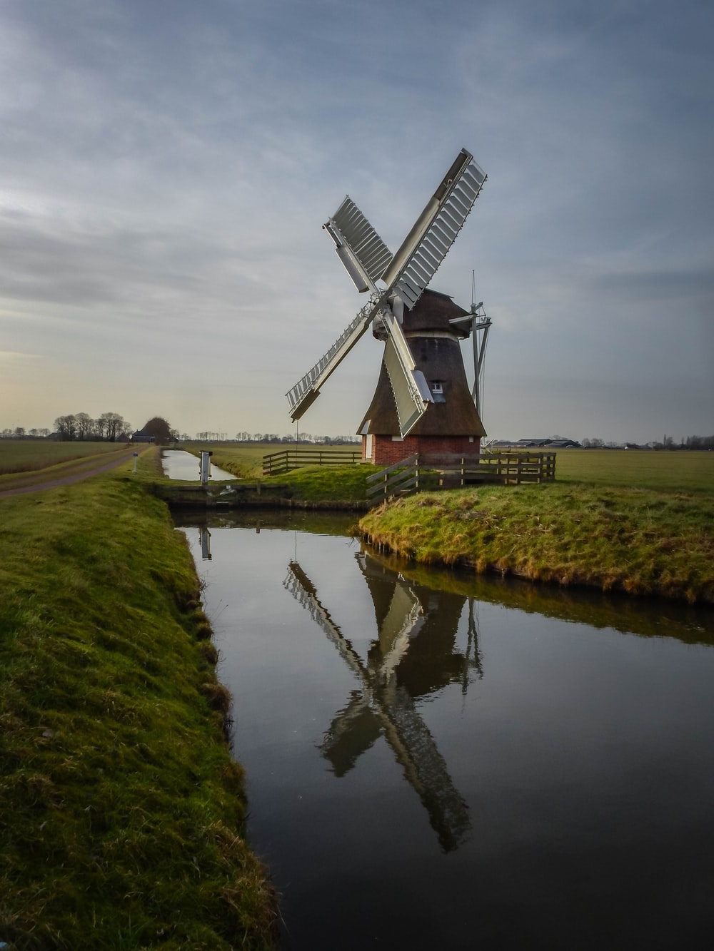 Windmill Fogy Netherlands Wallpapers