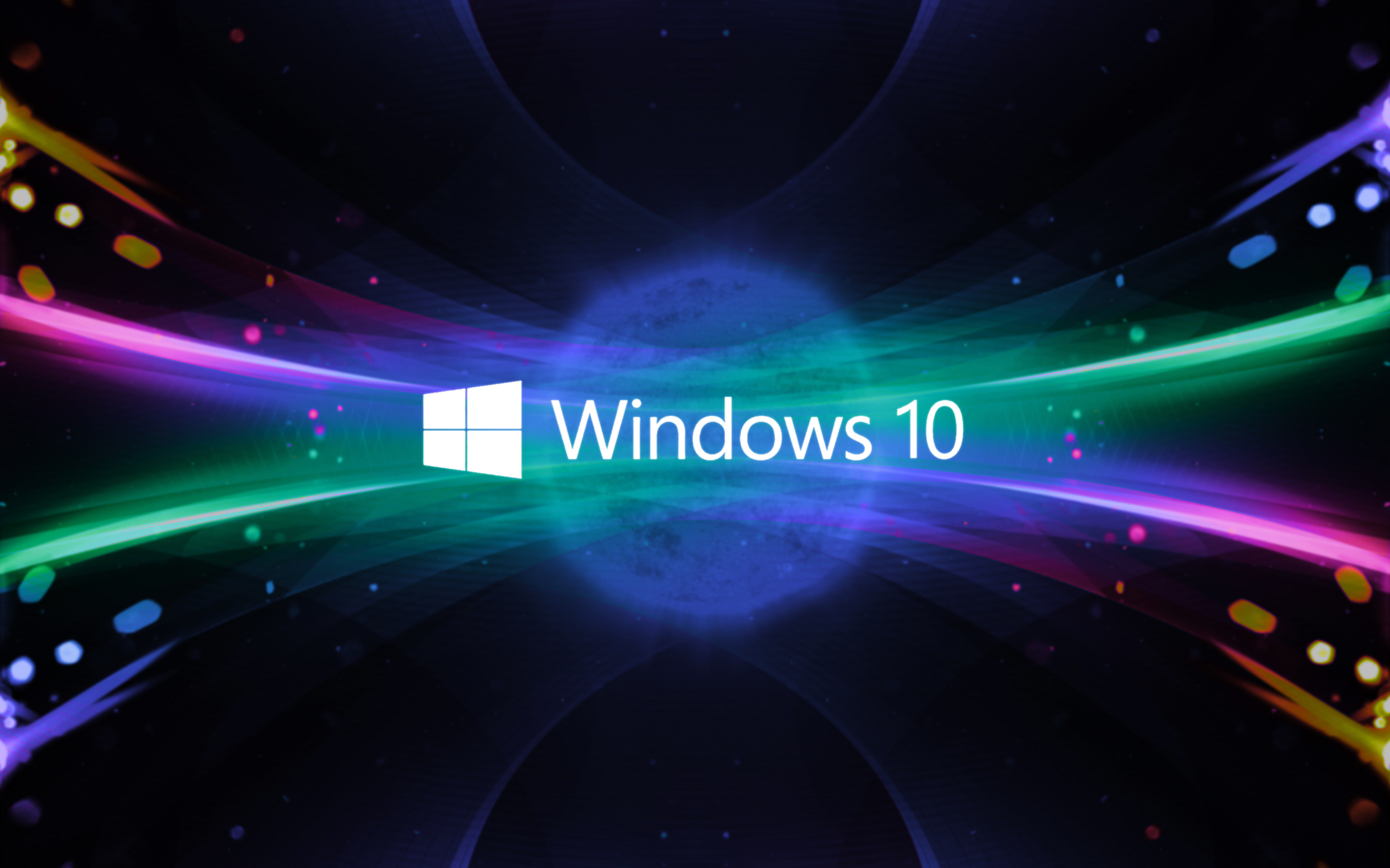 Windows 10 4K Abstract Layer Wallpapers