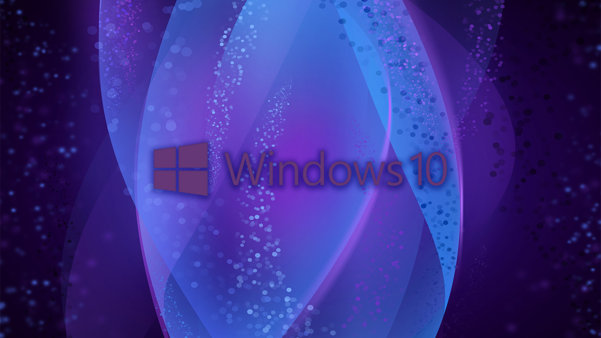 Windows 10 Abstract Purple Shape Wallpapers