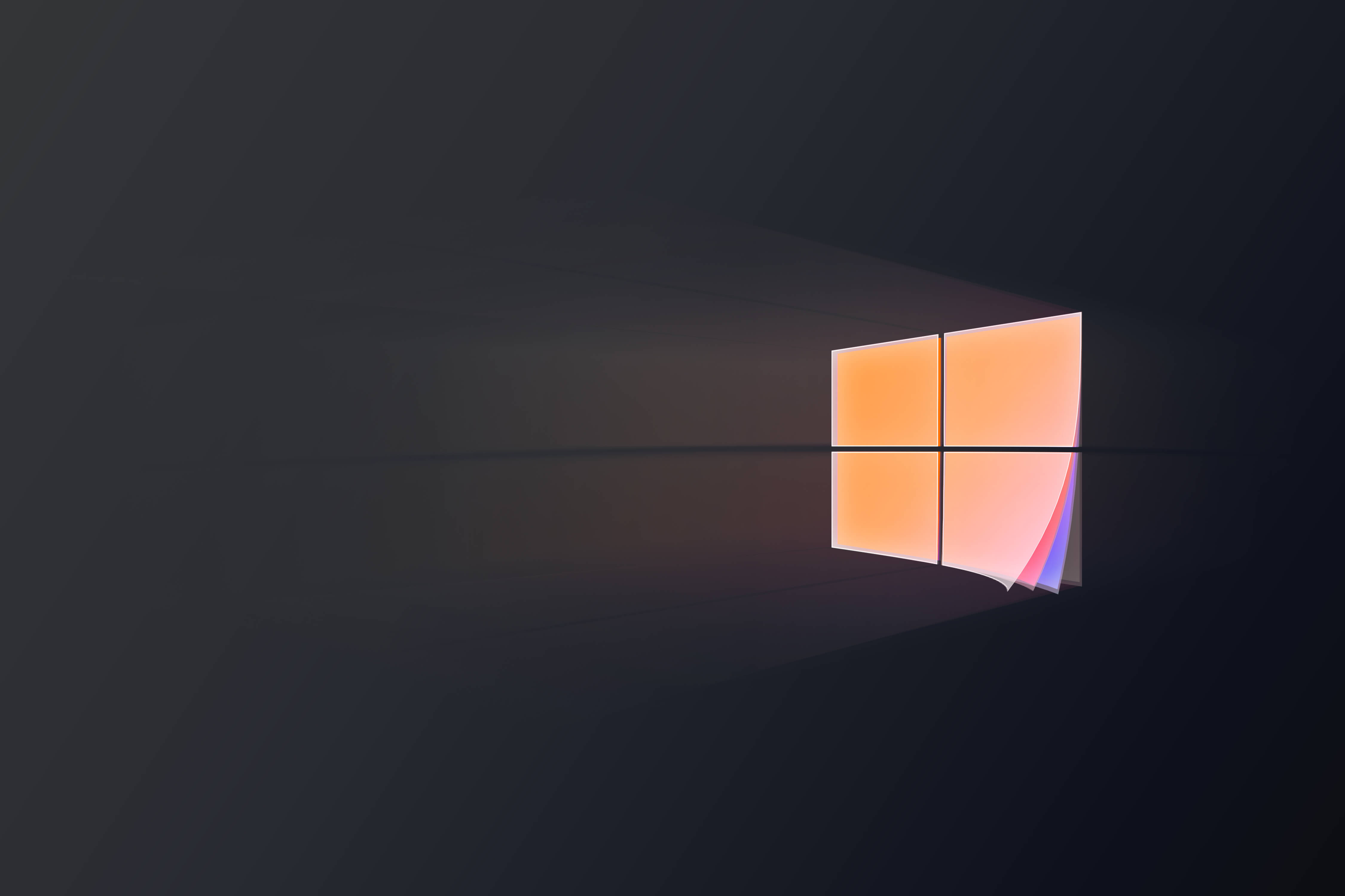 Windows 10 Colorful Background Logo