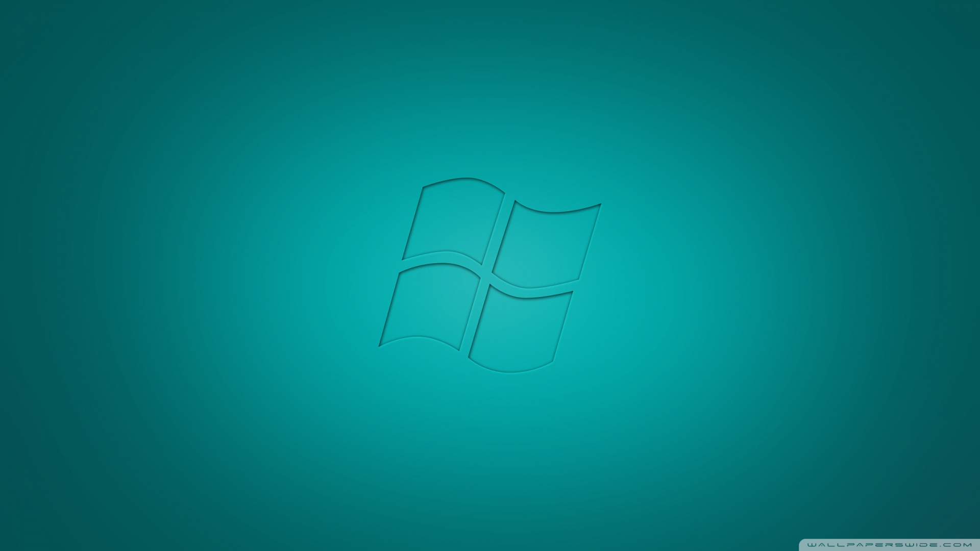 Windows 10 Cyan Logo Wallpapers