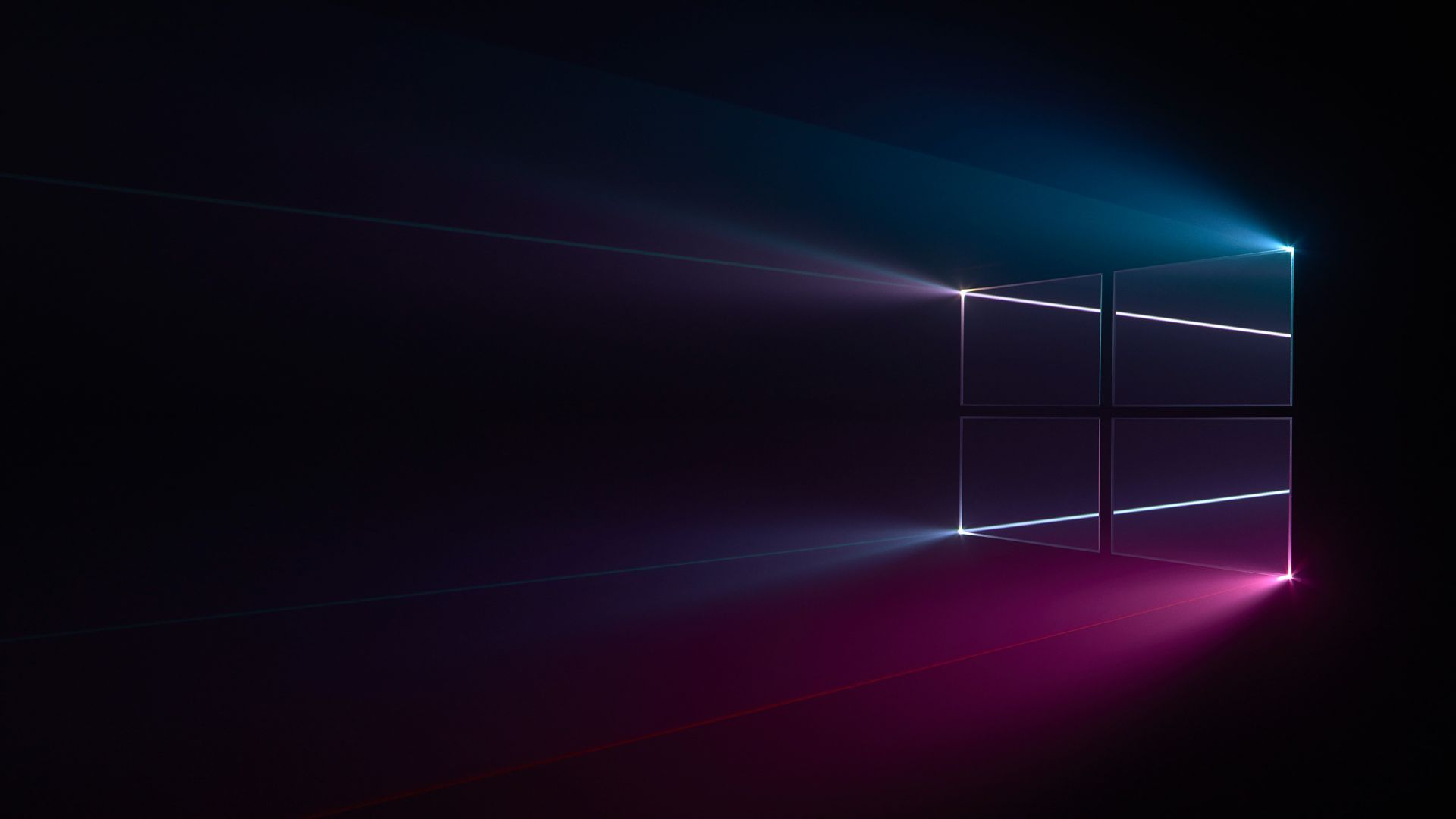 Windows 10 Dark Logo Minimal Wallpapers