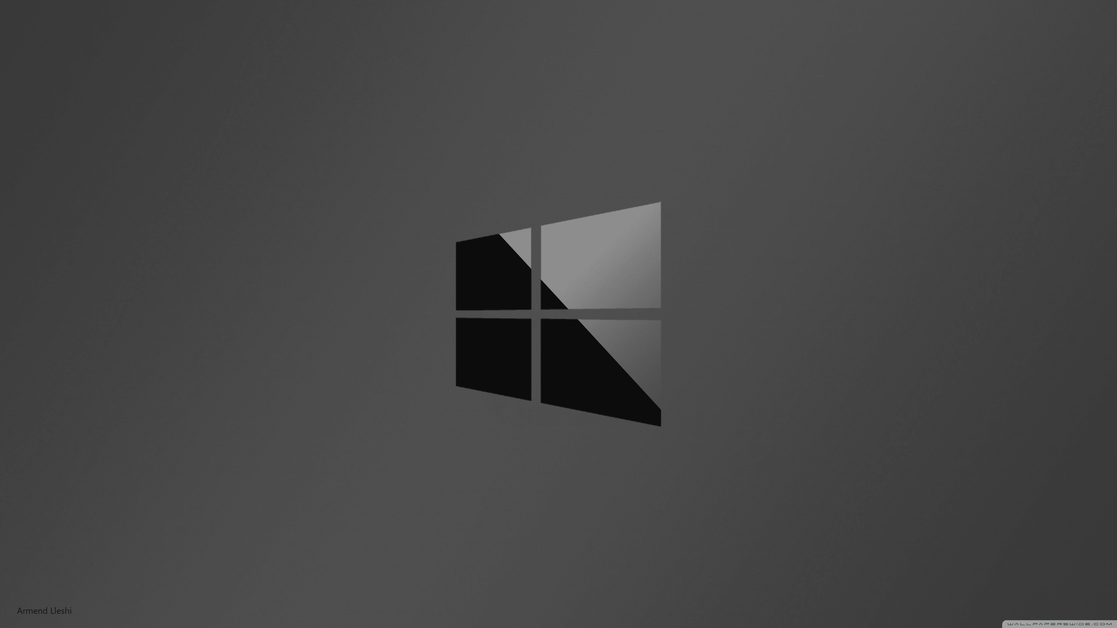 Windows 10 Dark Mode Logo Wallpapers