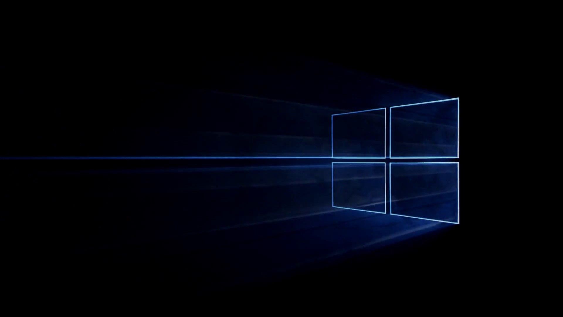 Windows 10 Dark Mode Logo Wallpapers