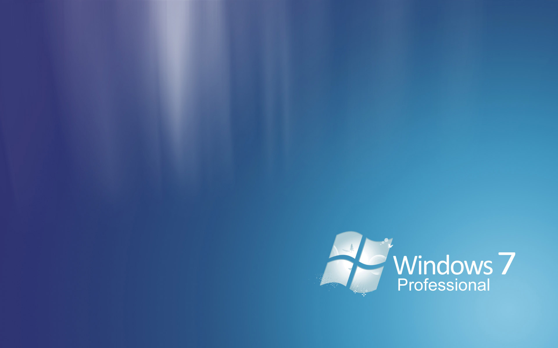 Windows 10 Logo Blue Glow Wallpapers