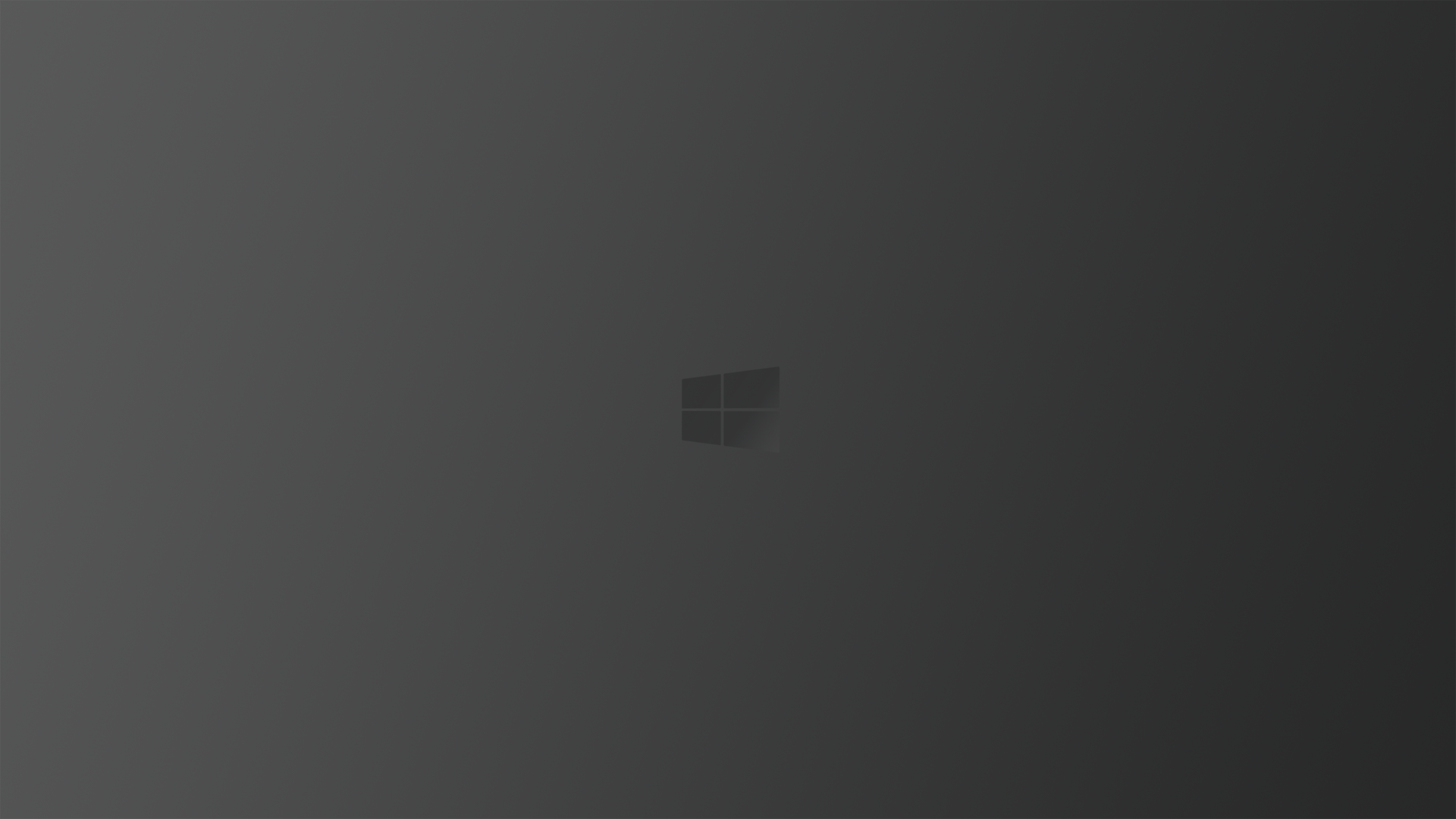 Windows 10 Logo Minimal Dark Wallpapers