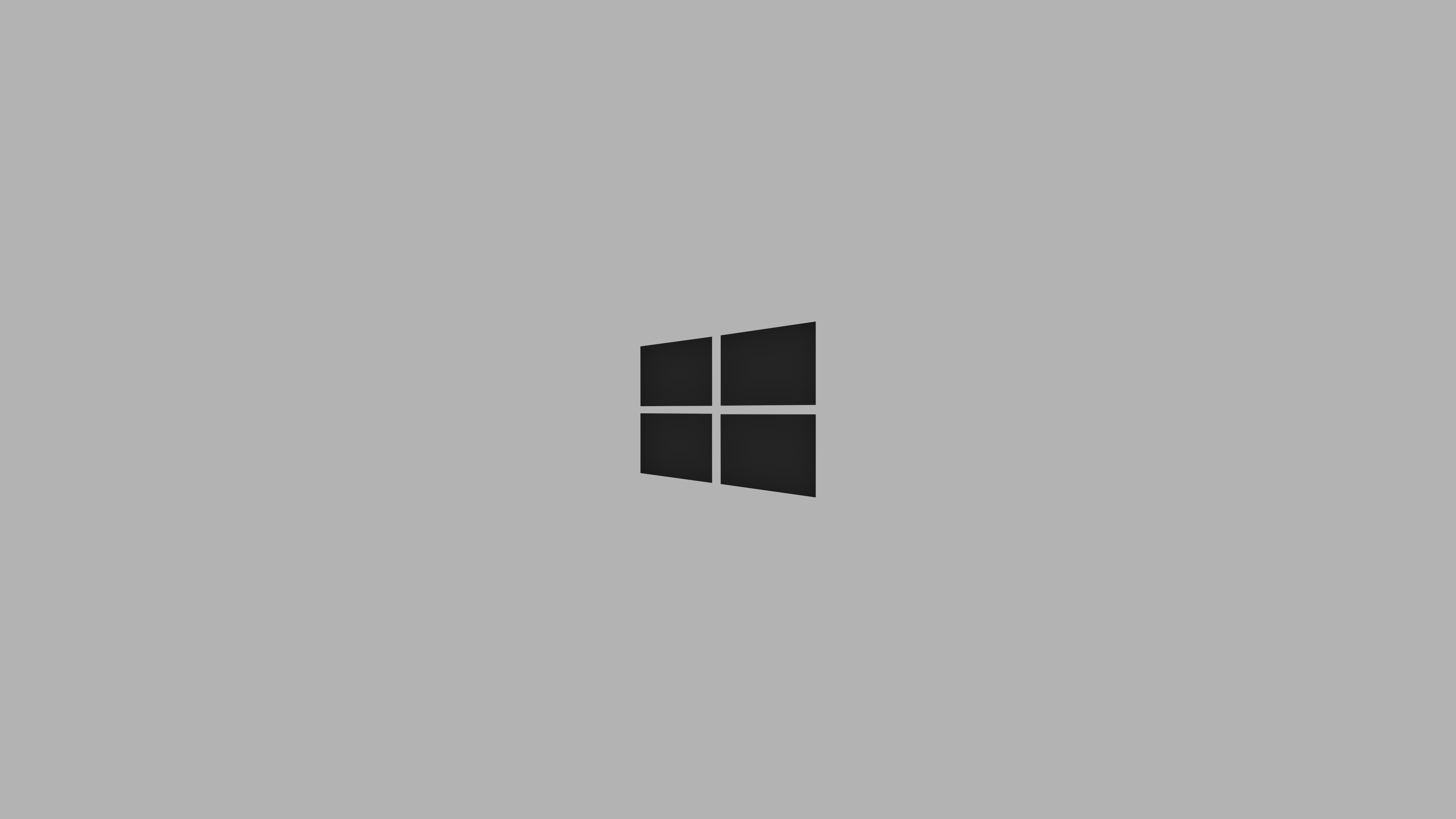 Windows 10 Logo Minimal Dark Wallpapers