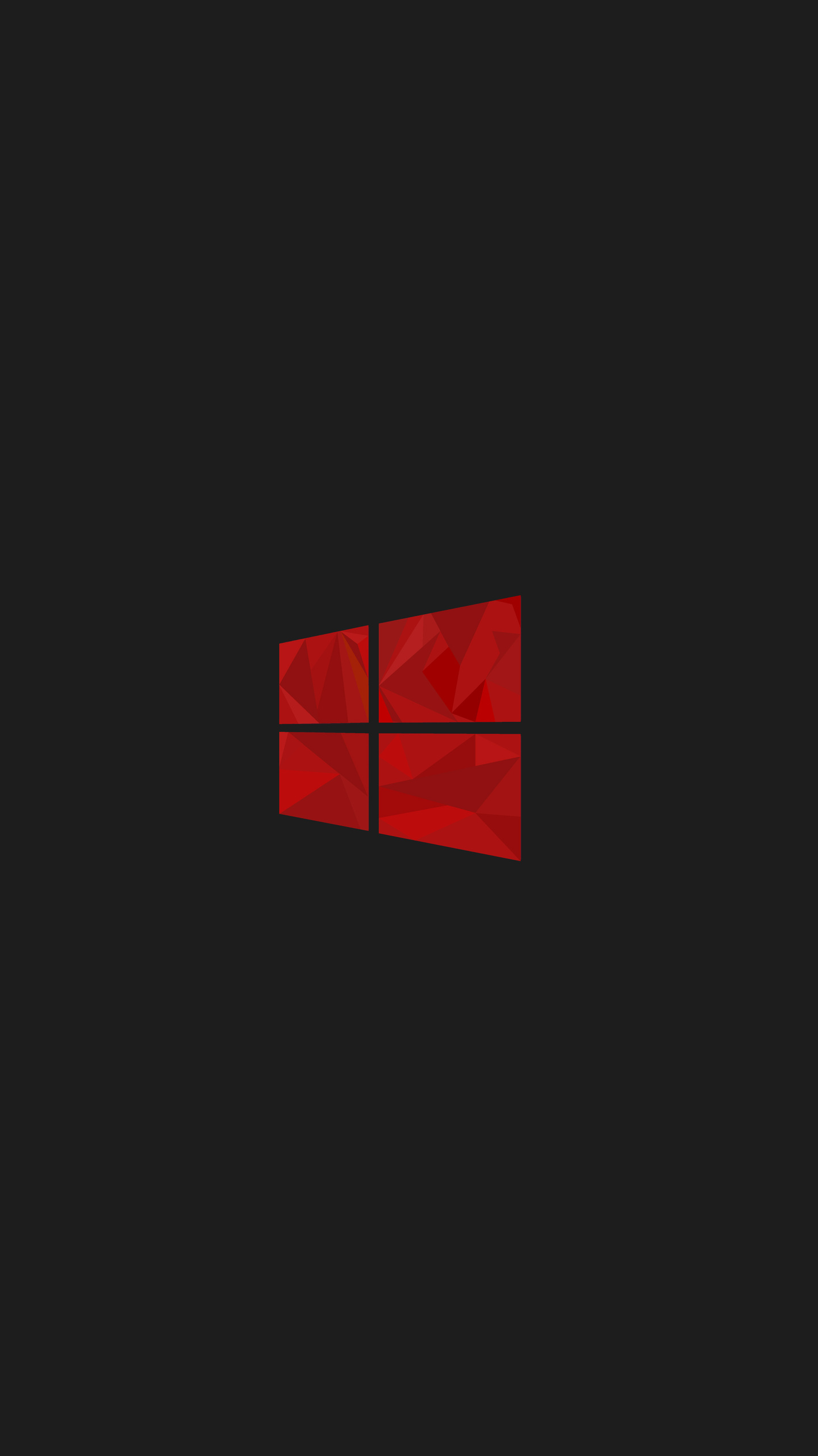 Windows 10 Logo Minimal Dark Wallpapers