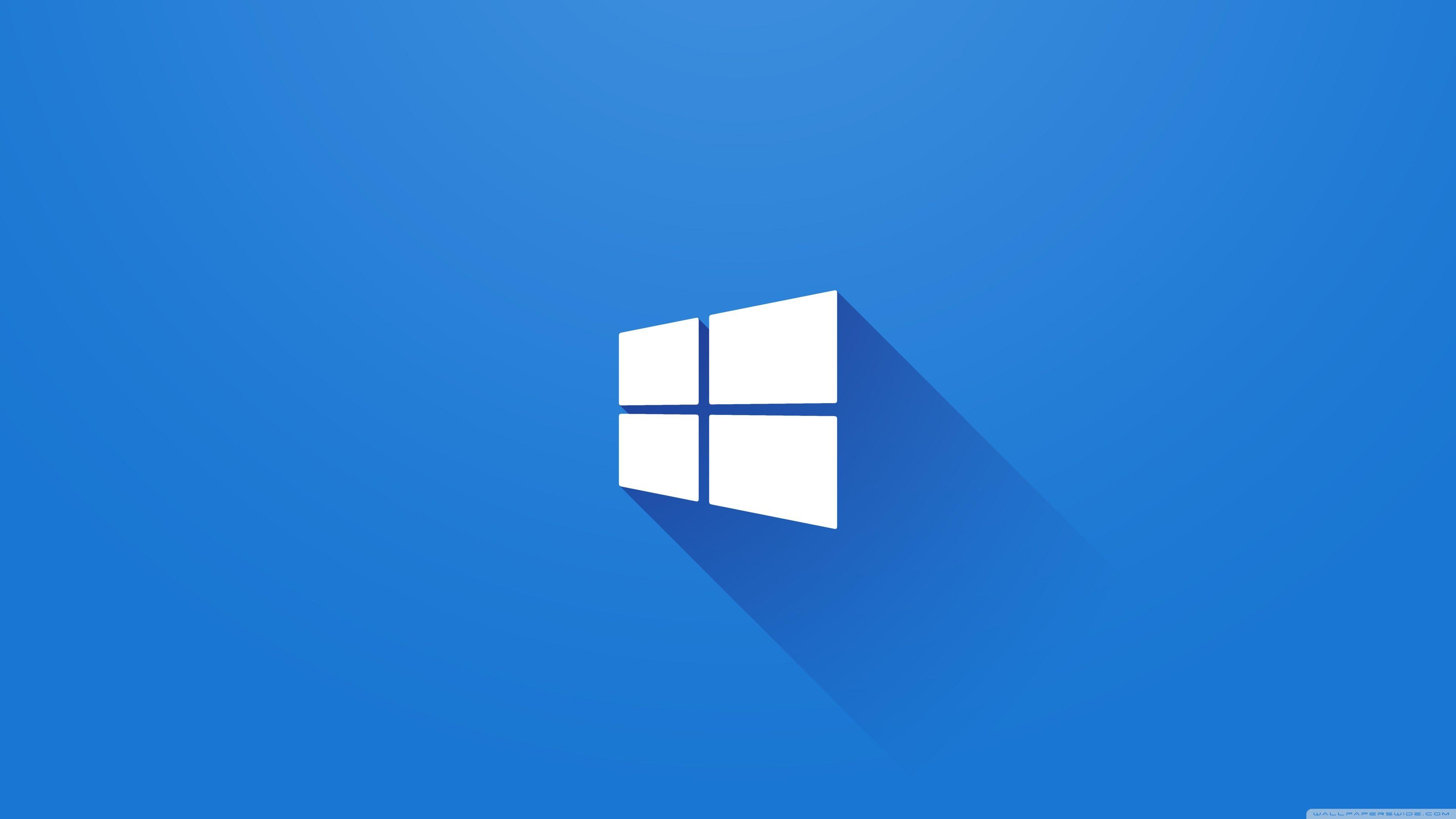 Windows 10 Logo Minimal Dark Wallpapers