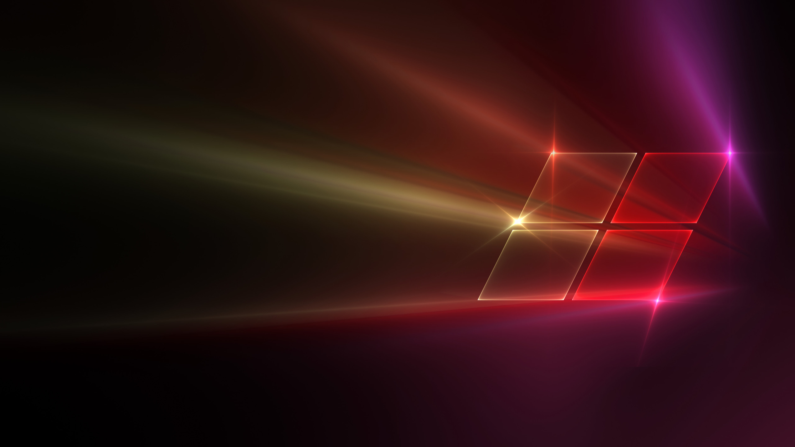 Windows 10 Logo Red Neon Wallpapers