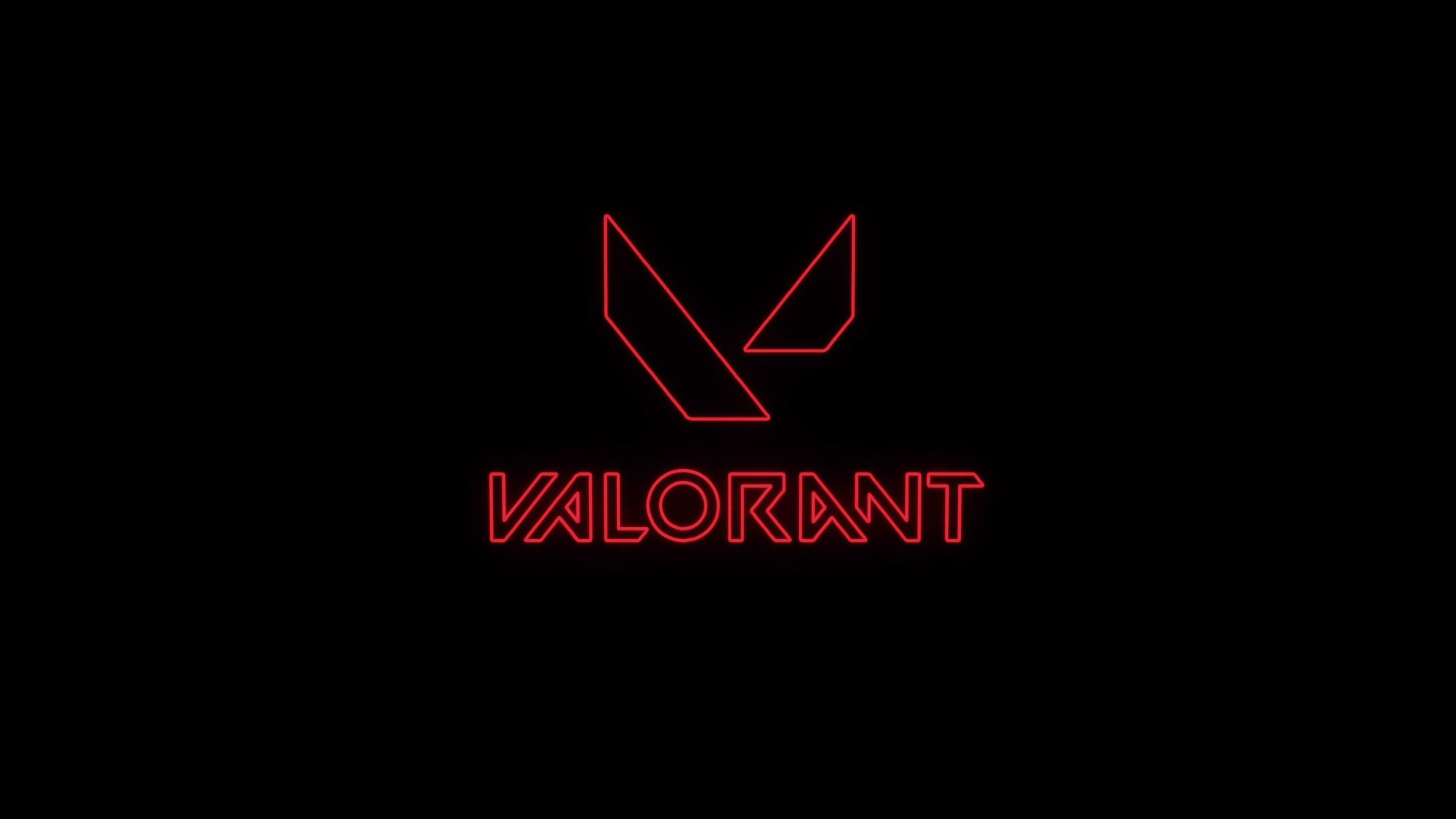 Windows 10 X Valorant Logo Wallpapers