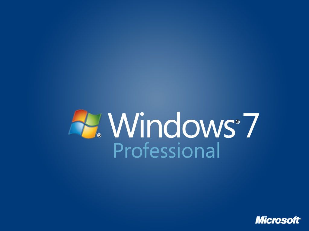 Windows 7 Professional Wallpapers