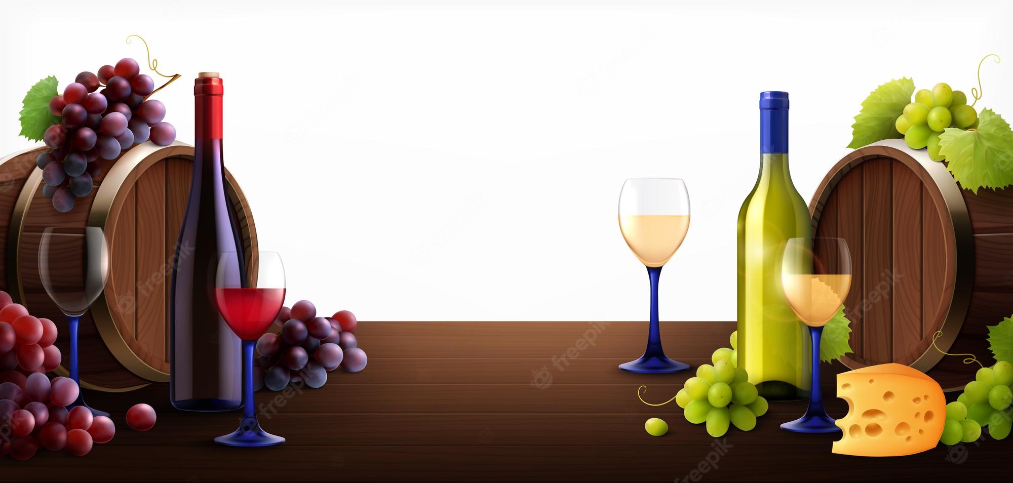 Wine And Cheese Background