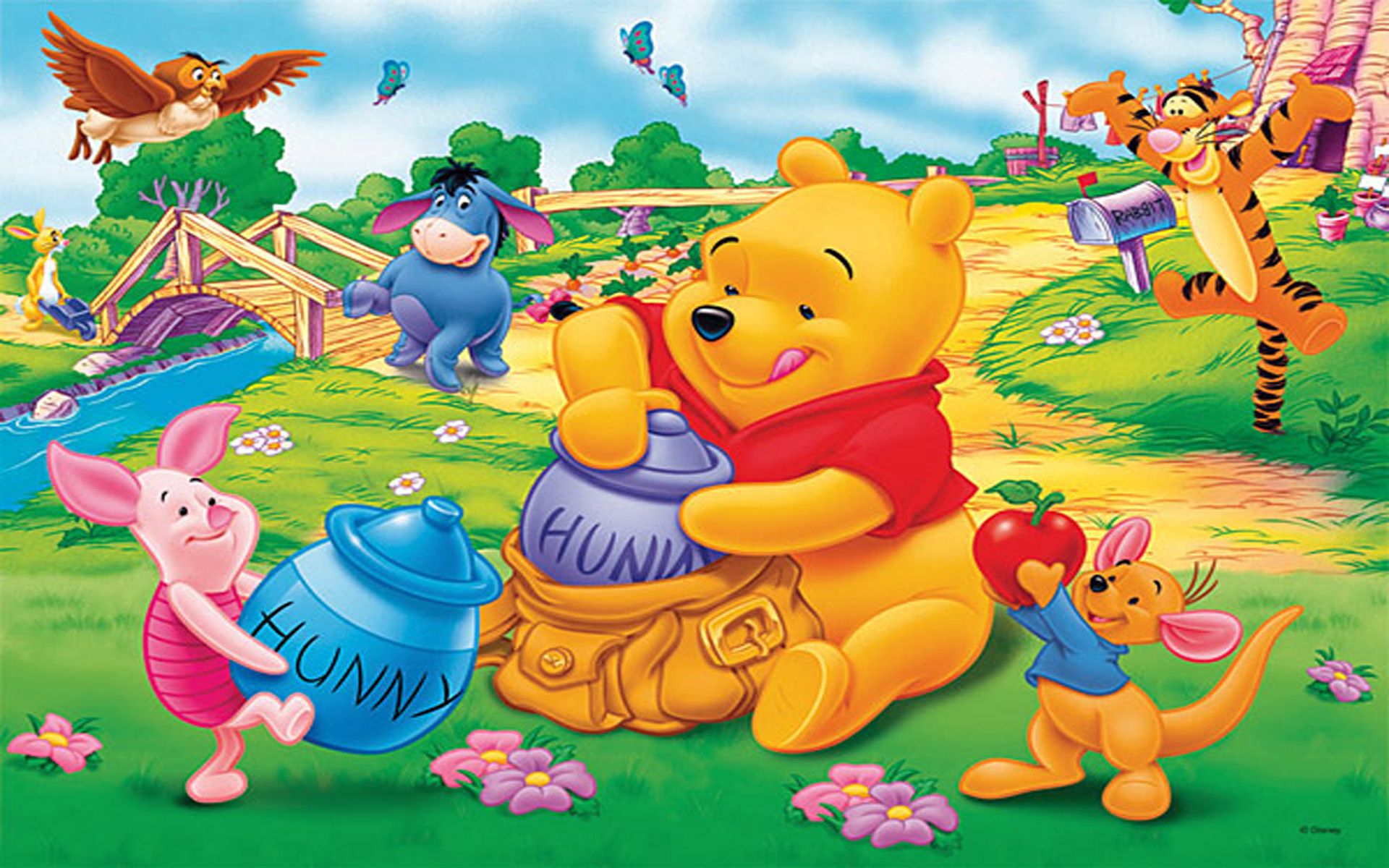 Winnie The Pooh And Friends Wallpapers