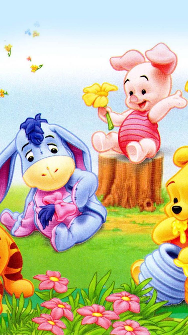 Winnie The Pooh Baby Wallpapers