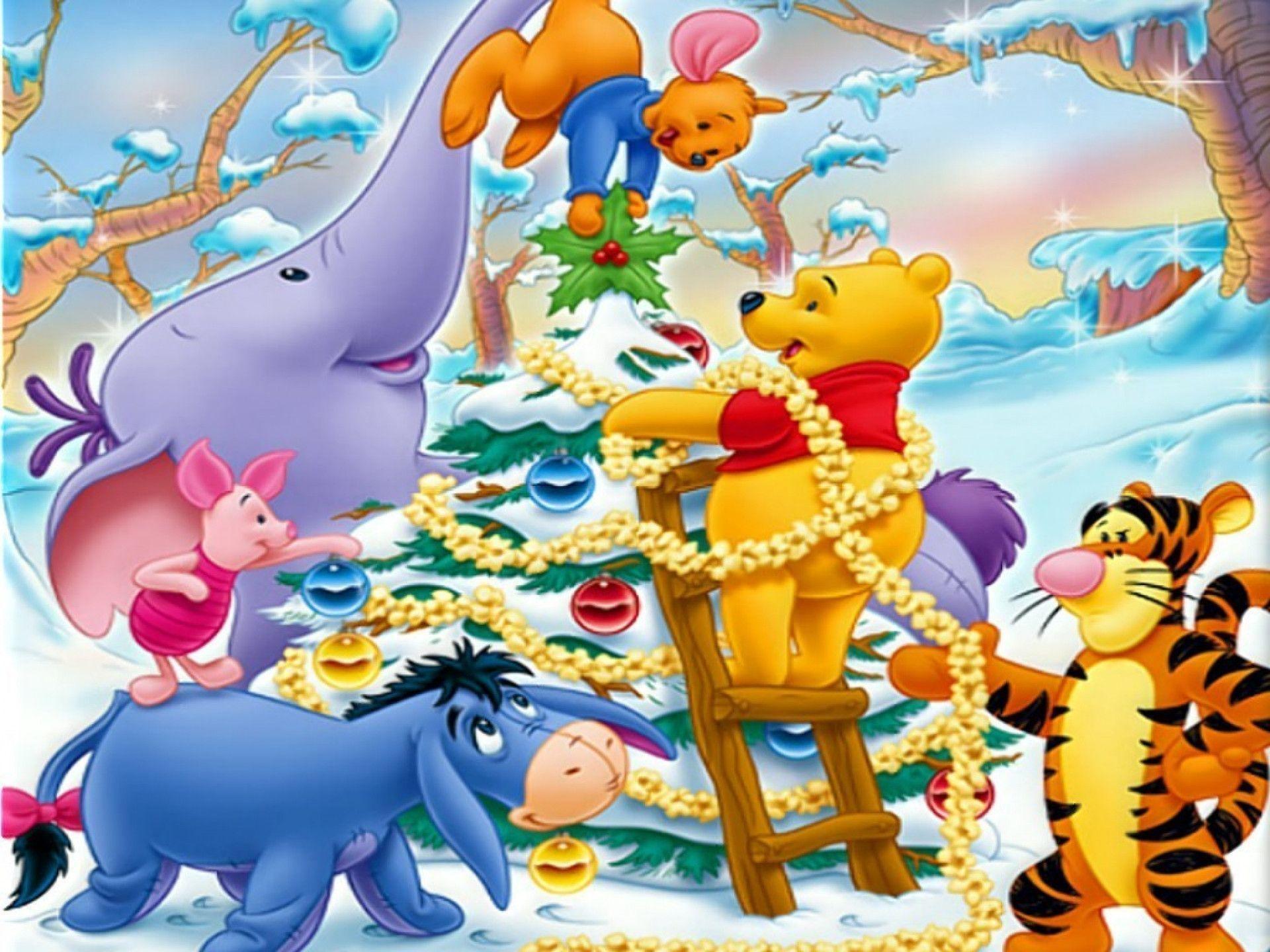 Winnie The Pooh Christmas Wallpapers