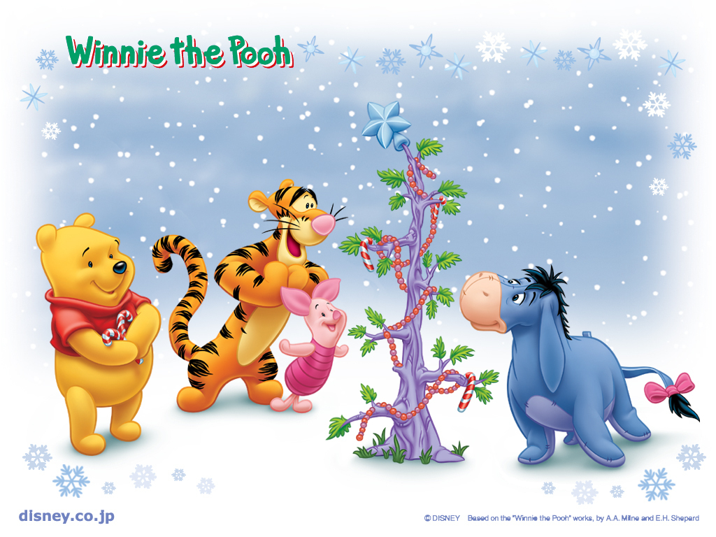 Winnie The Pooh Christmas Wallpapers