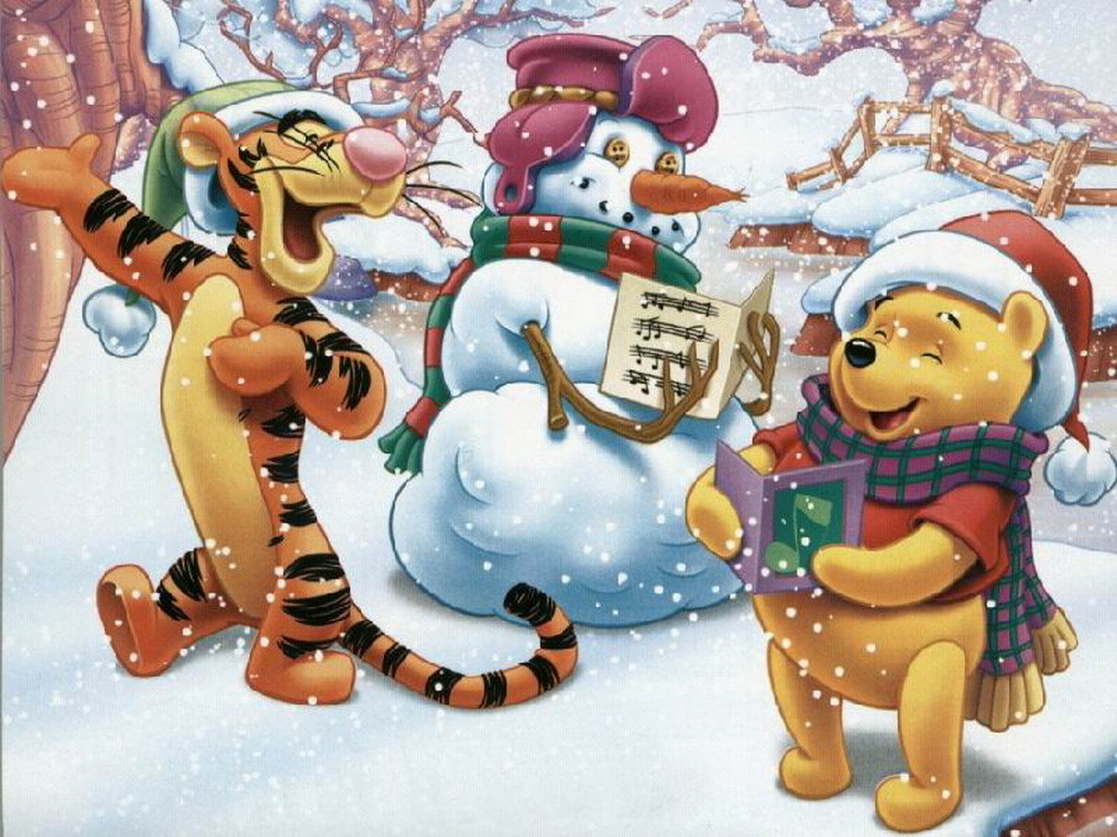Winnie The Pooh Christmas Wallpapers