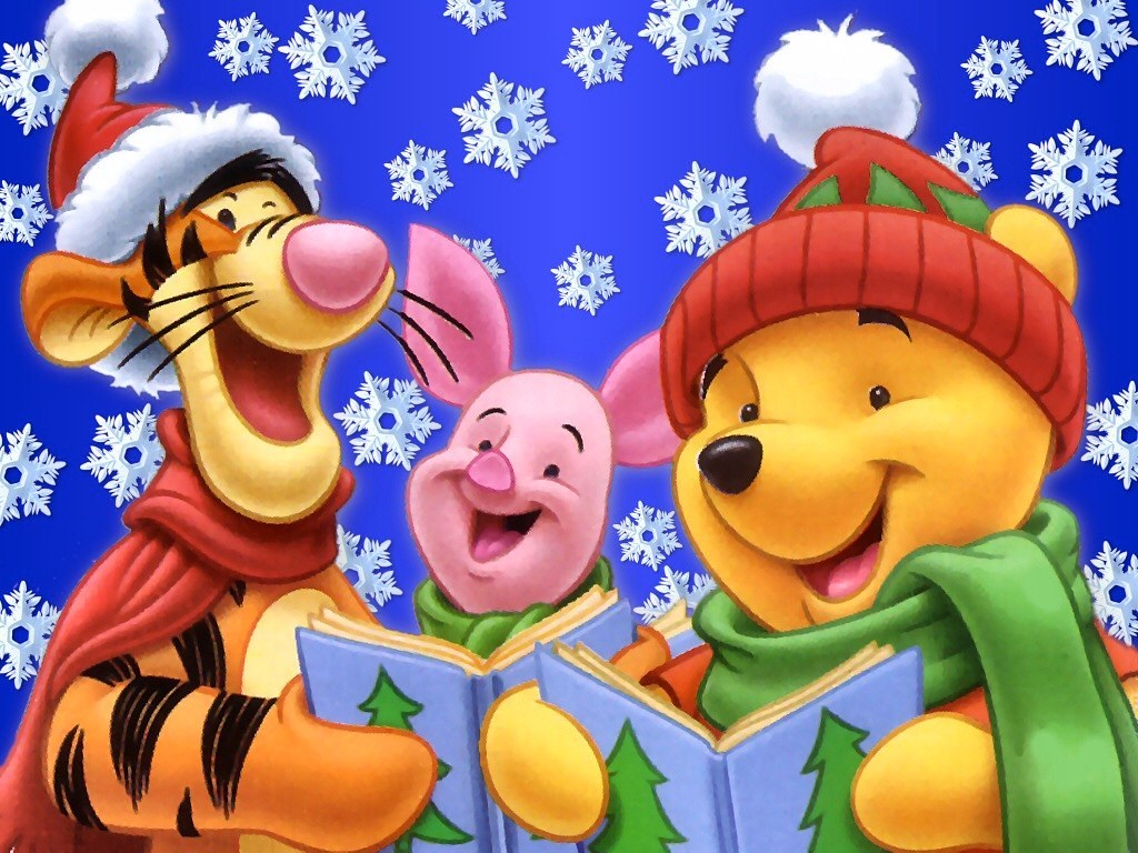 Winnie The Pooh Christmas Wallpapers