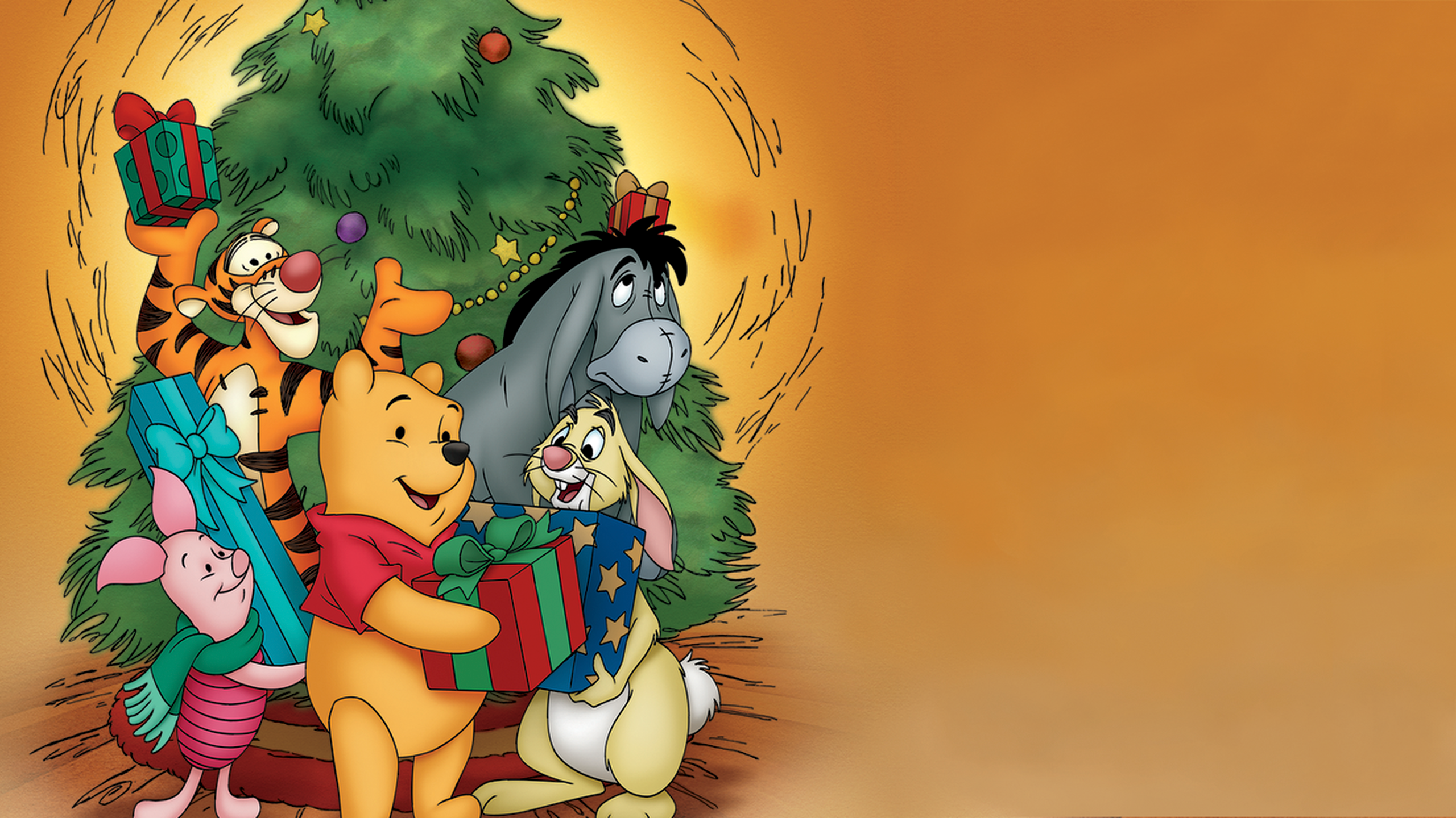 Winnie The Pooh Christmas Wallpapers