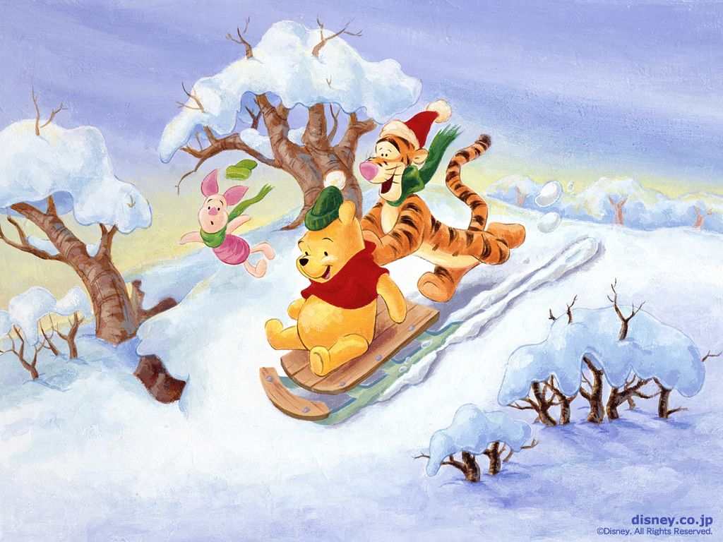 Winnie The Pooh Christmas Wallpapers