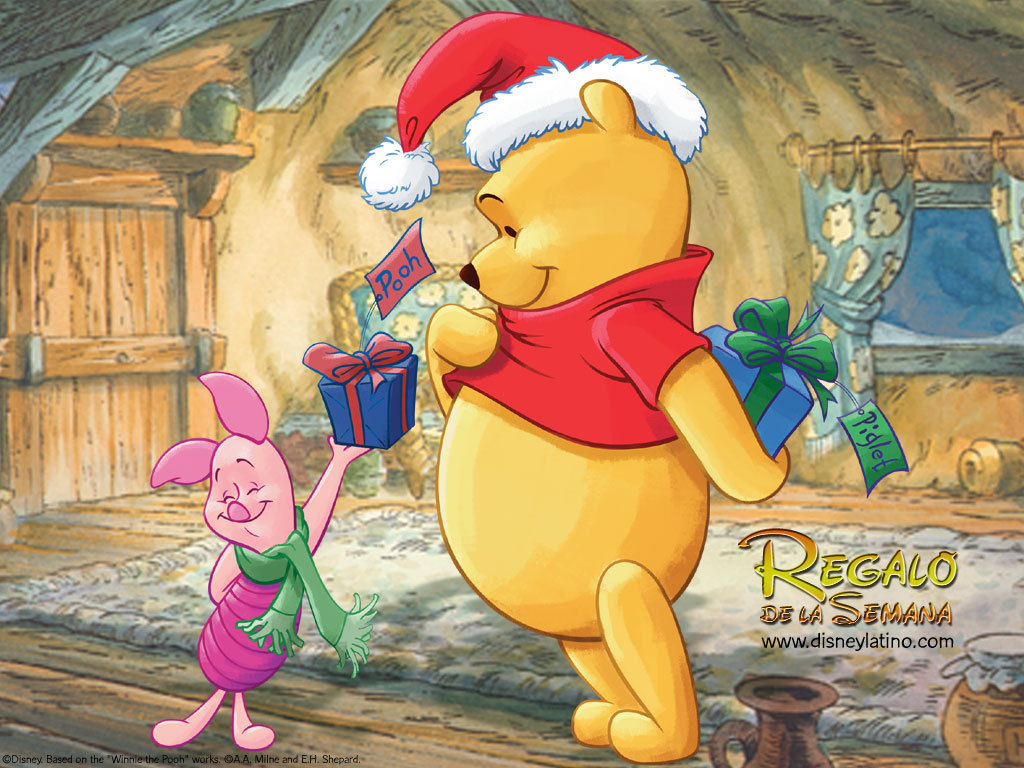 Winnie The Pooh Christmas Wallpapers