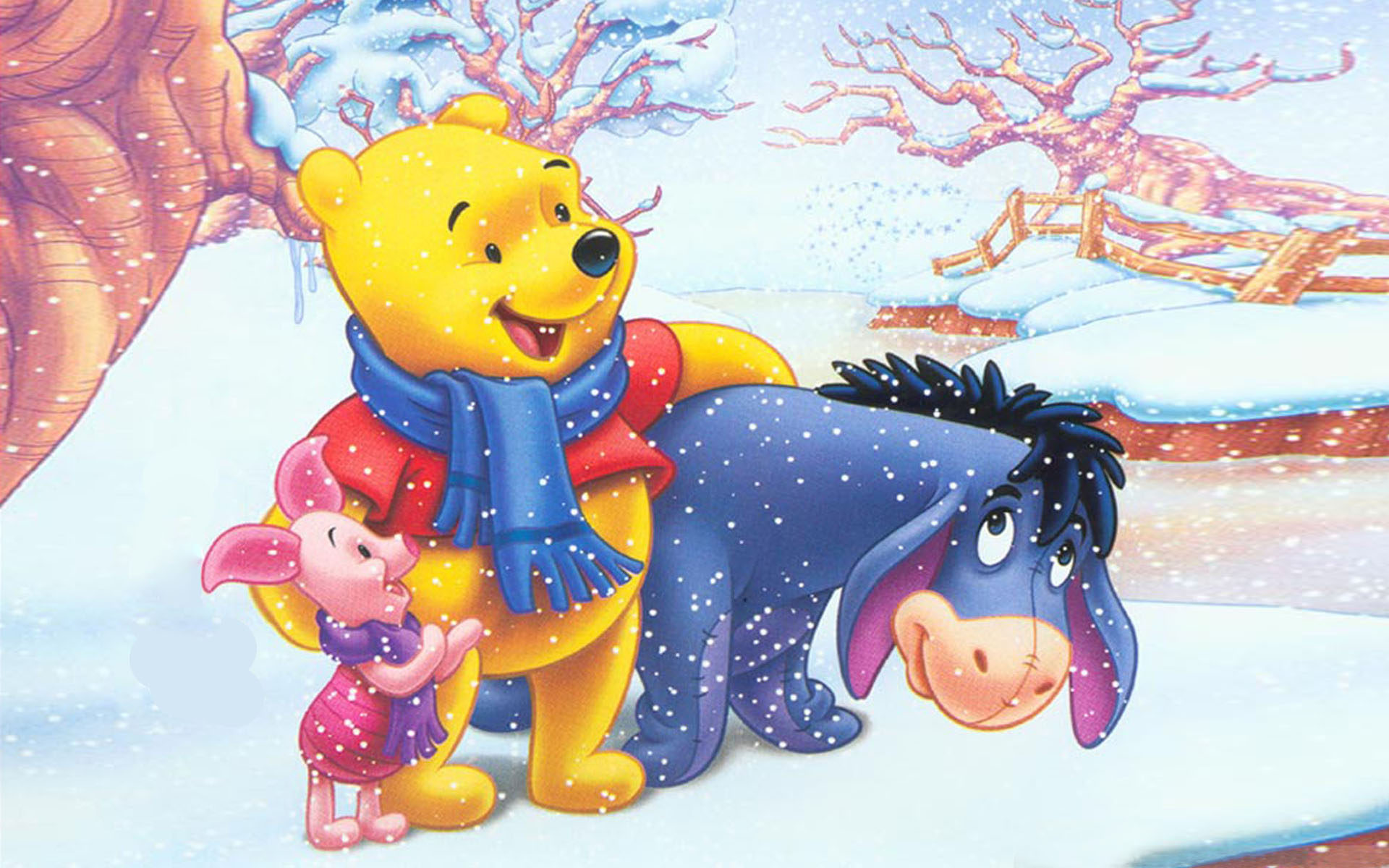 Winnie The Pooh Christmas Wallpapers