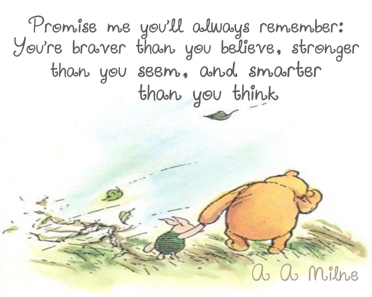 Winnie The Pooh Quote Iphone Wallpapers