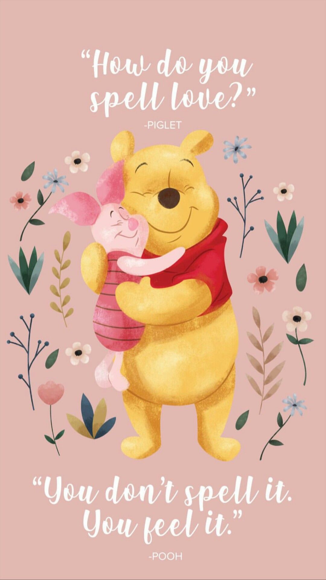 Winnie The Pooh Quote Iphone Wallpapers