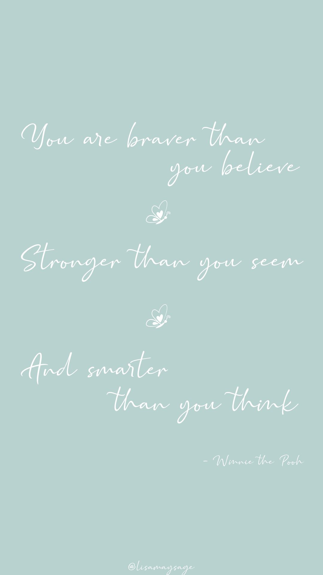 Winnie The Pooh Quote Iphone Wallpapers