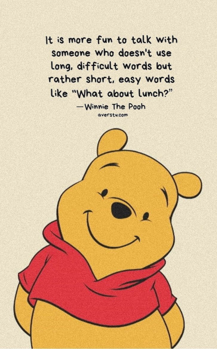 Winnie The Pooh Quote Iphone Wallpapers