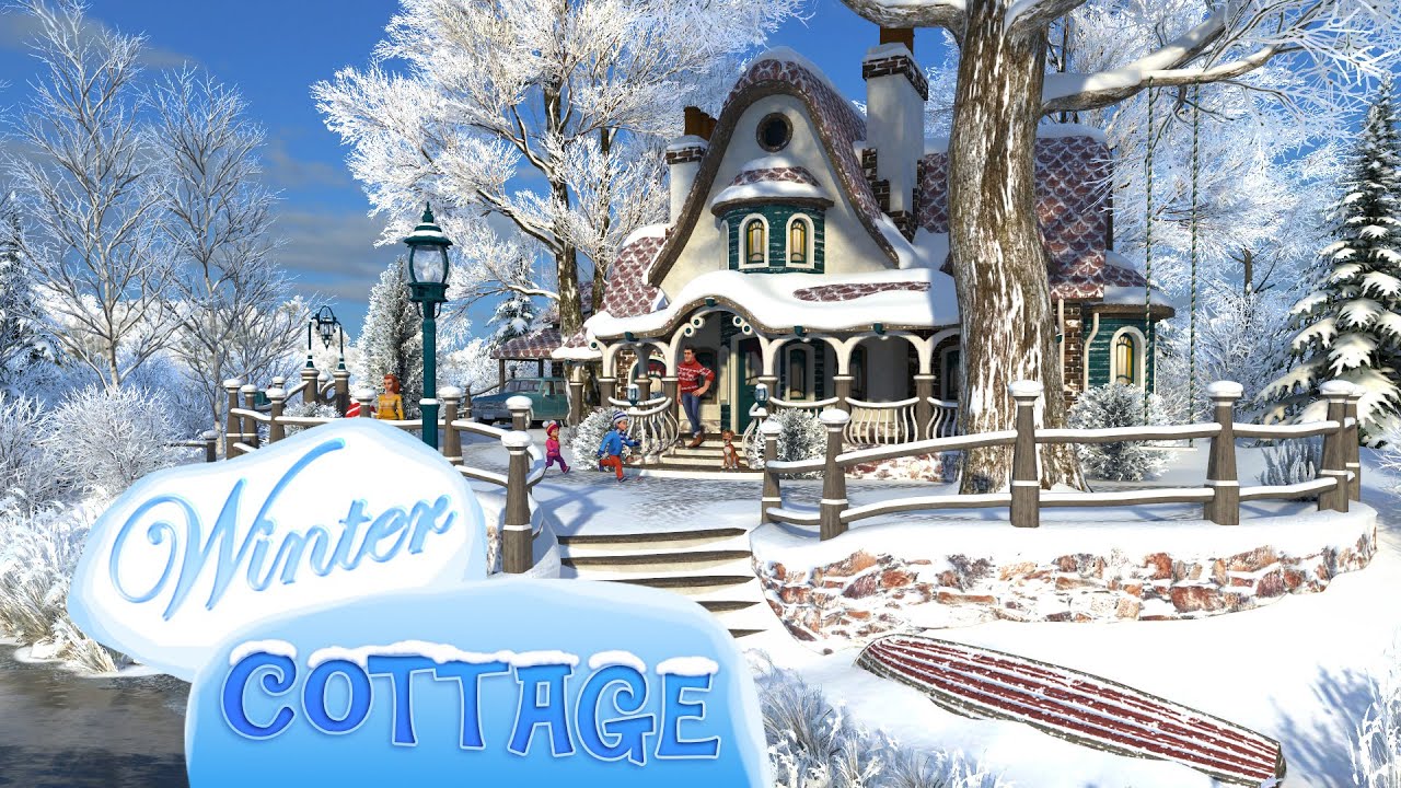 Winter Cottage Wallpapers