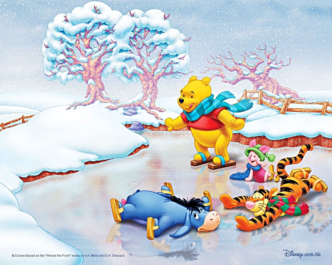 Winter Disney Wallpapers