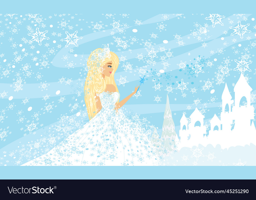 Winter Fairy Background