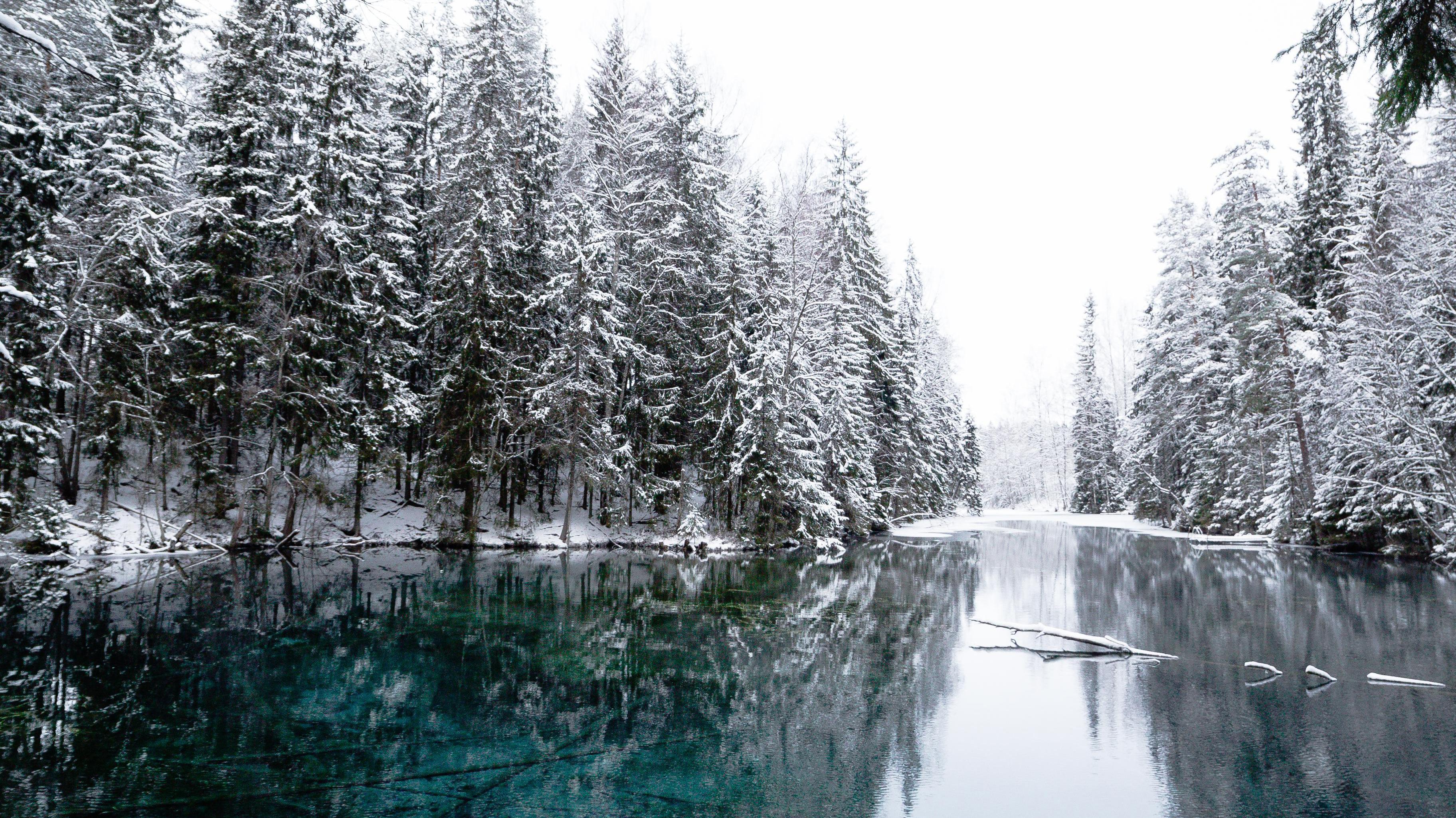 Winter Lake Wallpapers