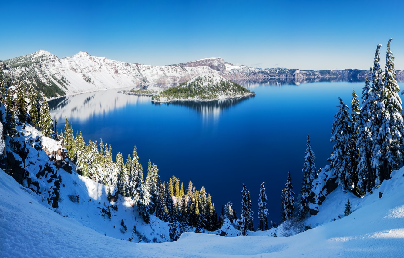 Winter Lake Wallpapers