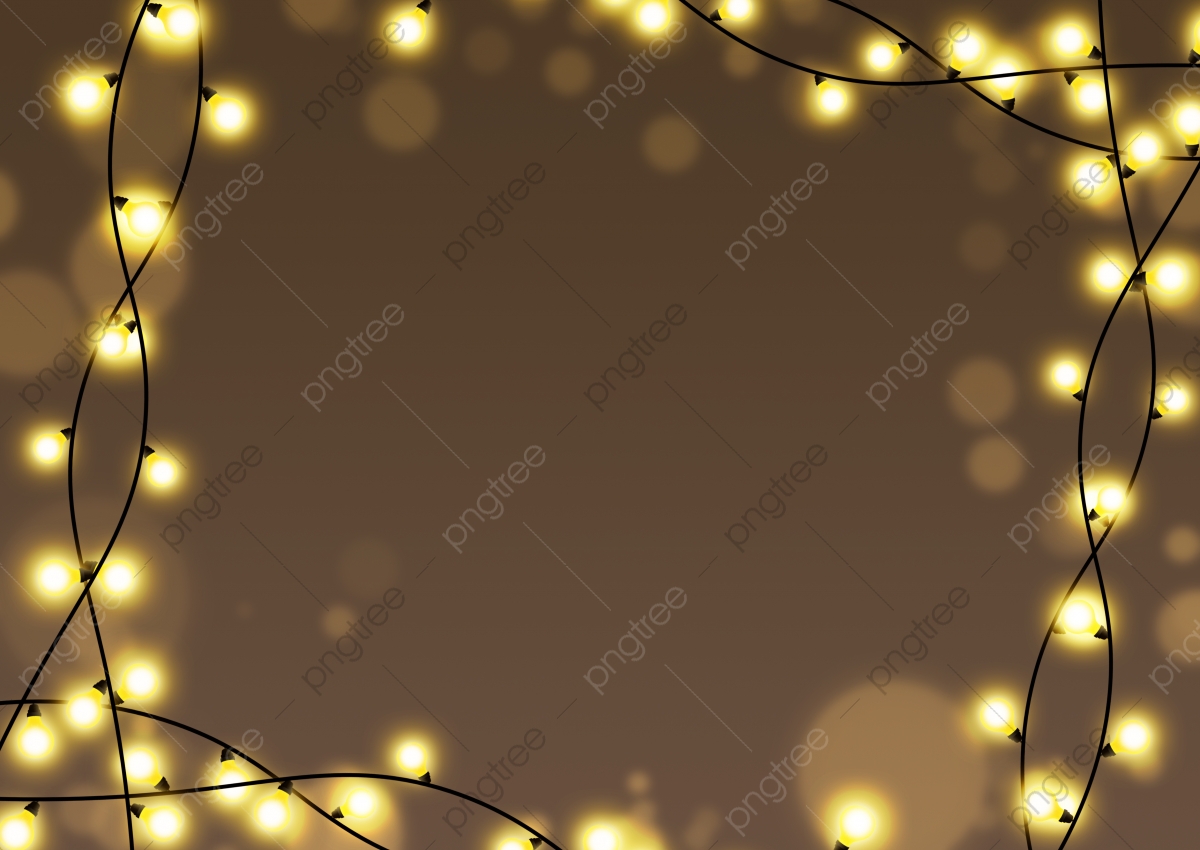 Winter Lights Background