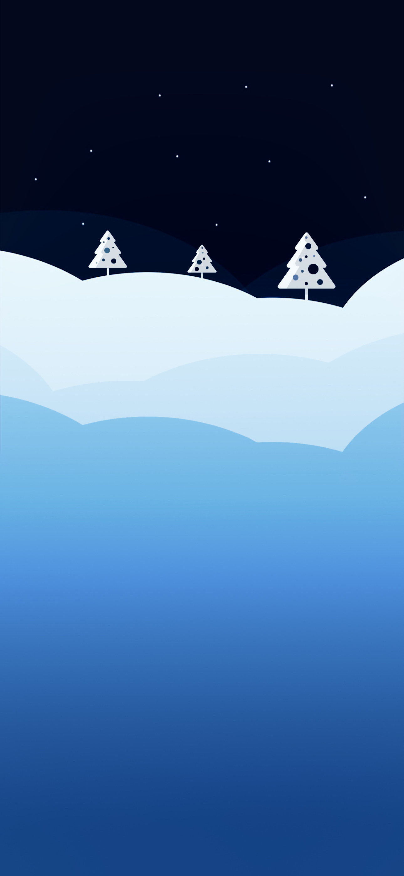 Winter Minimalist Wallpapers